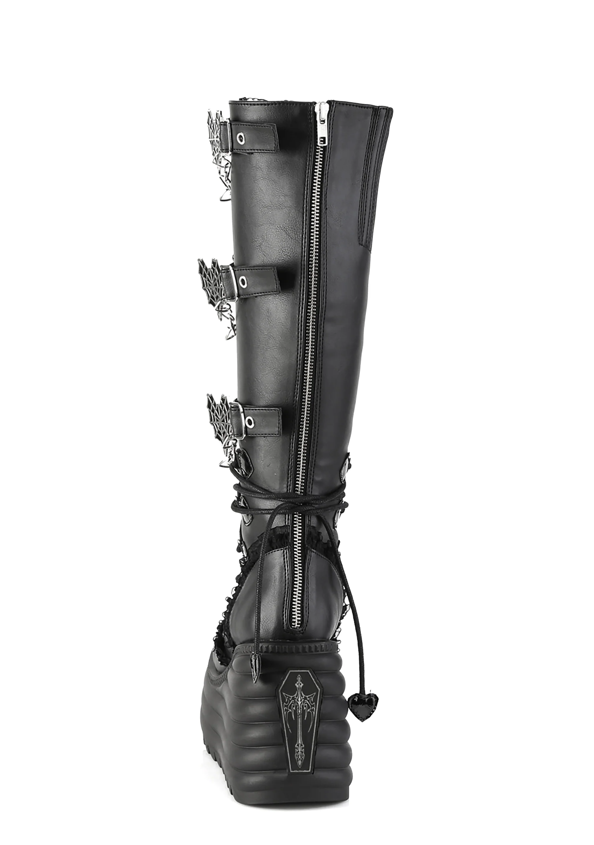 Morte-215 Platform Knee High Boots - Image 2