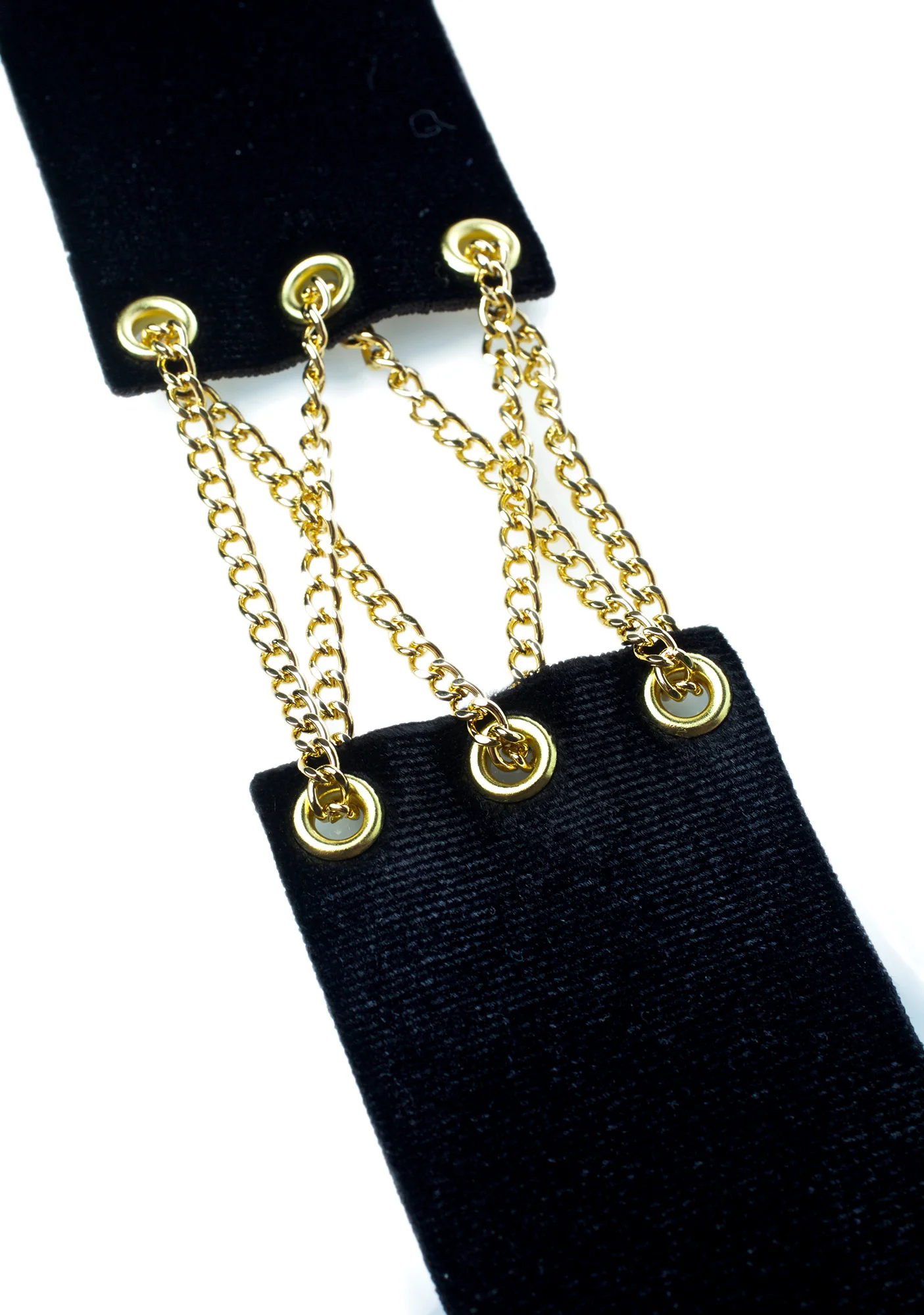 Morticia Lace-Up Choker - Image 3