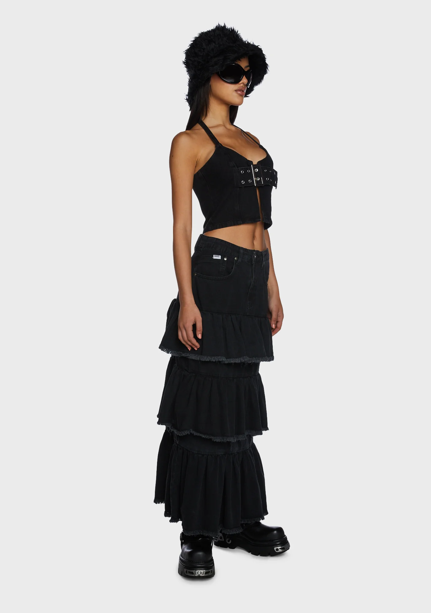 Morticia Maxi Skirt - Image 5