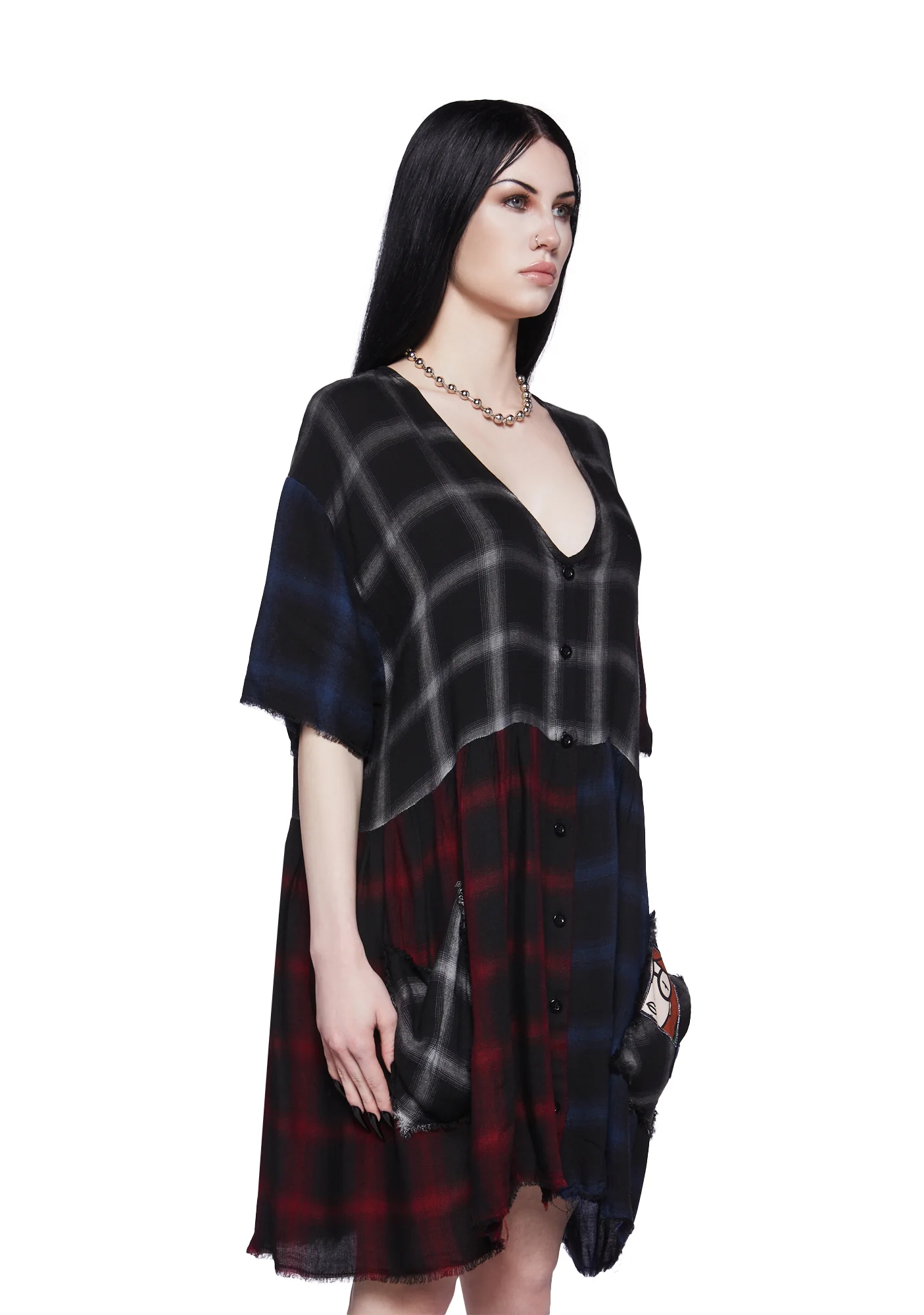 Mosh Pit Romance Babydoll Dress - Image 3