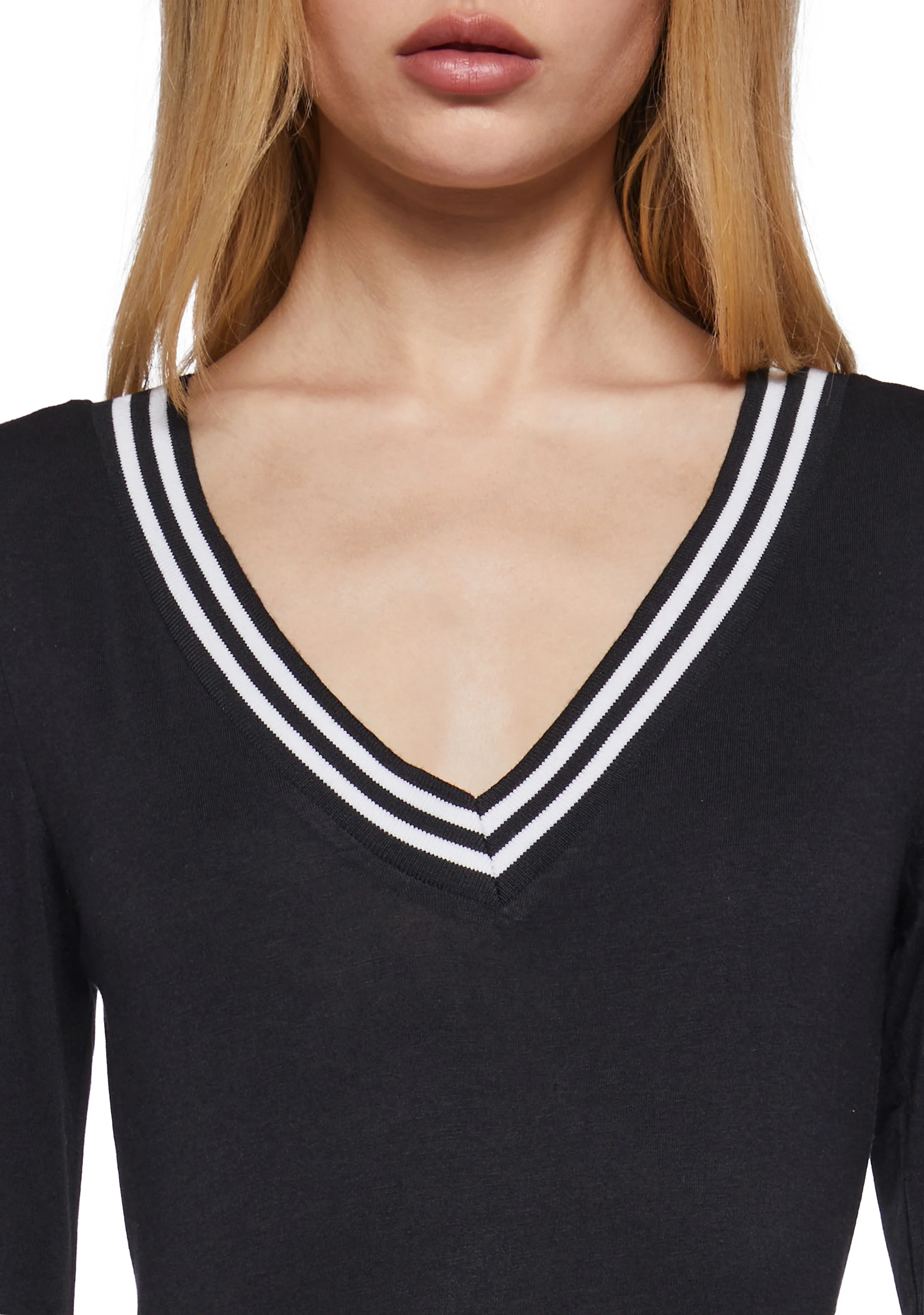 Most Likely Long Sleeve Bodysuit - Black - Image 5
