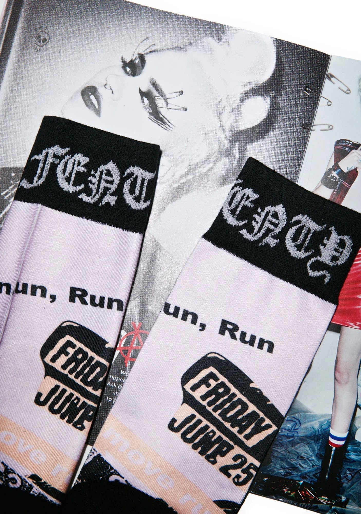 Most Wanted Crew Socks - Blue - Image 10