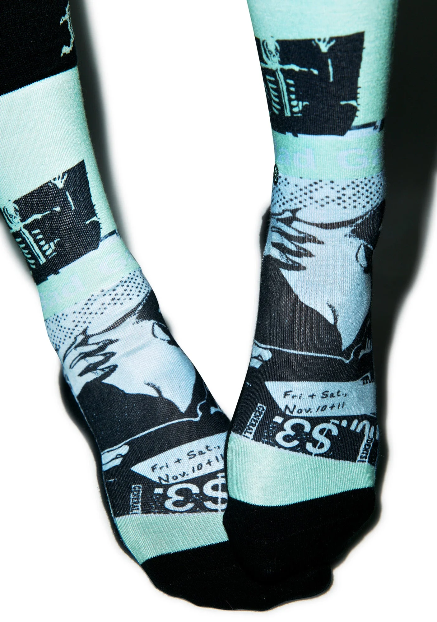 Most Wanted Crew Socks - Blue - Image 3