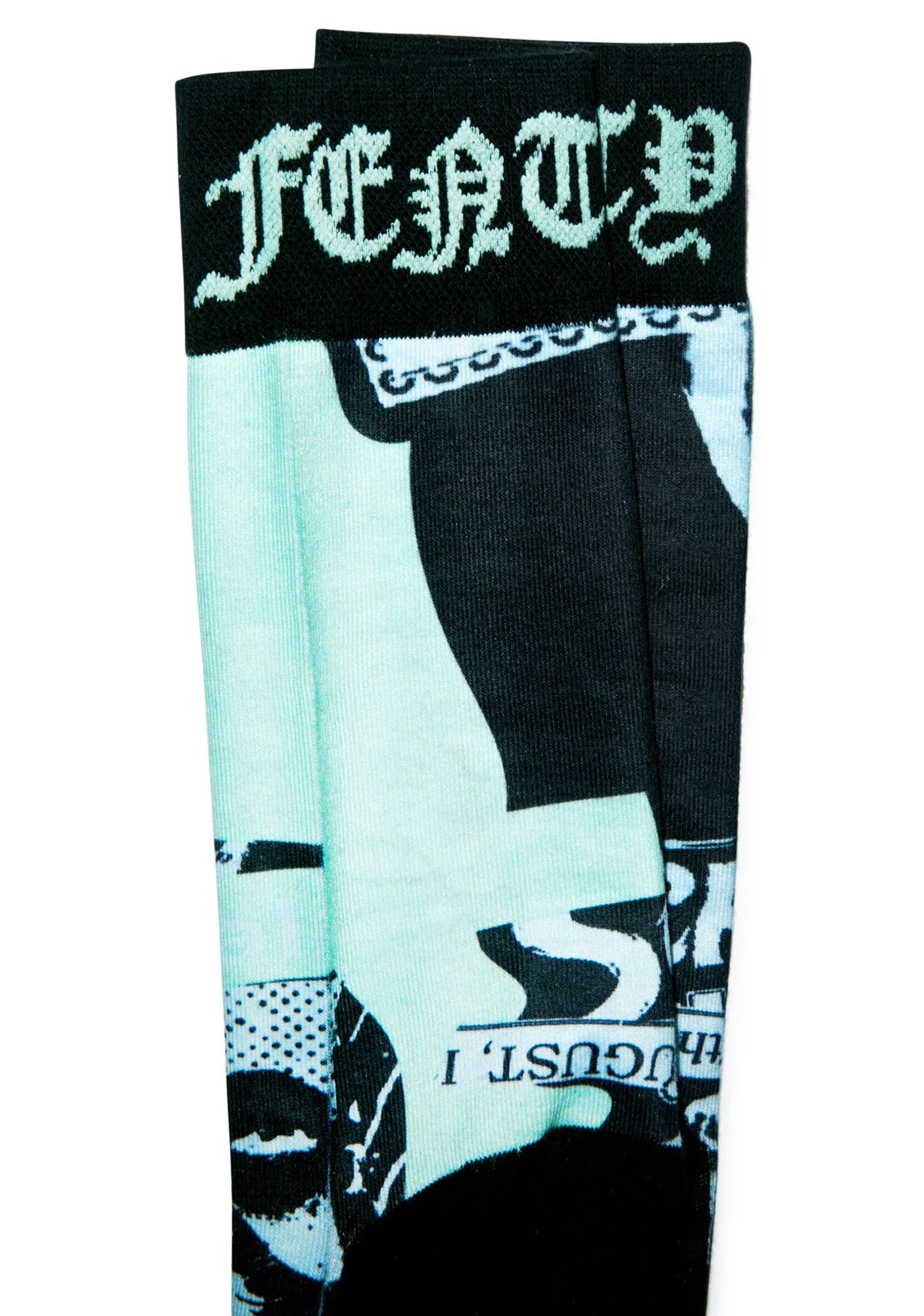 Most Wanted Crew Socks - Blue - Image 7