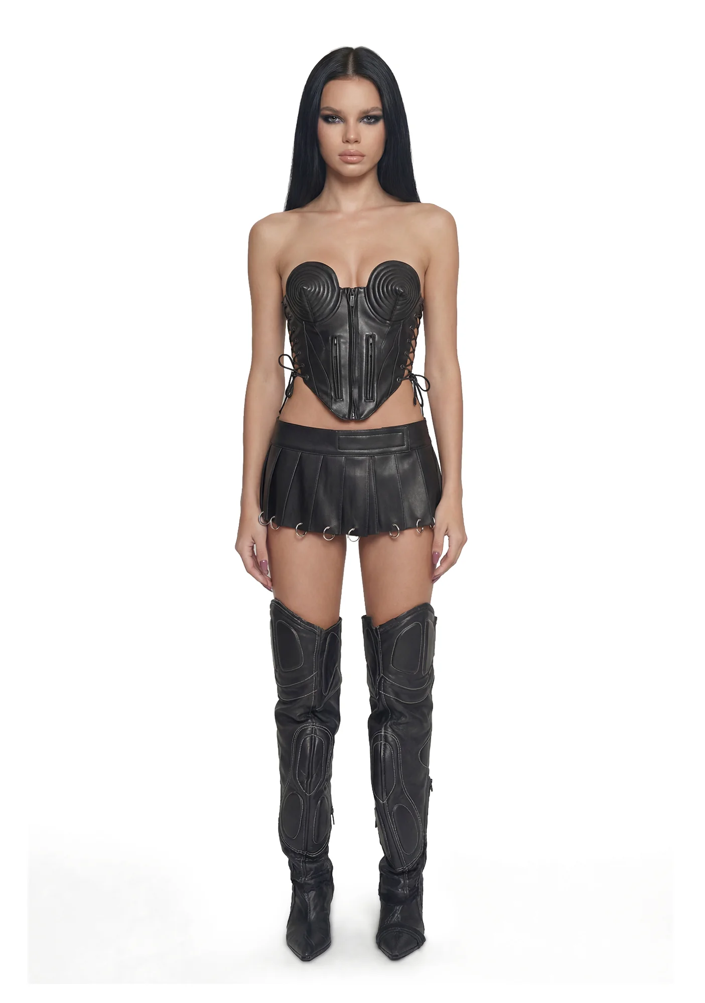 Moto Cone Top - Black - Image 2