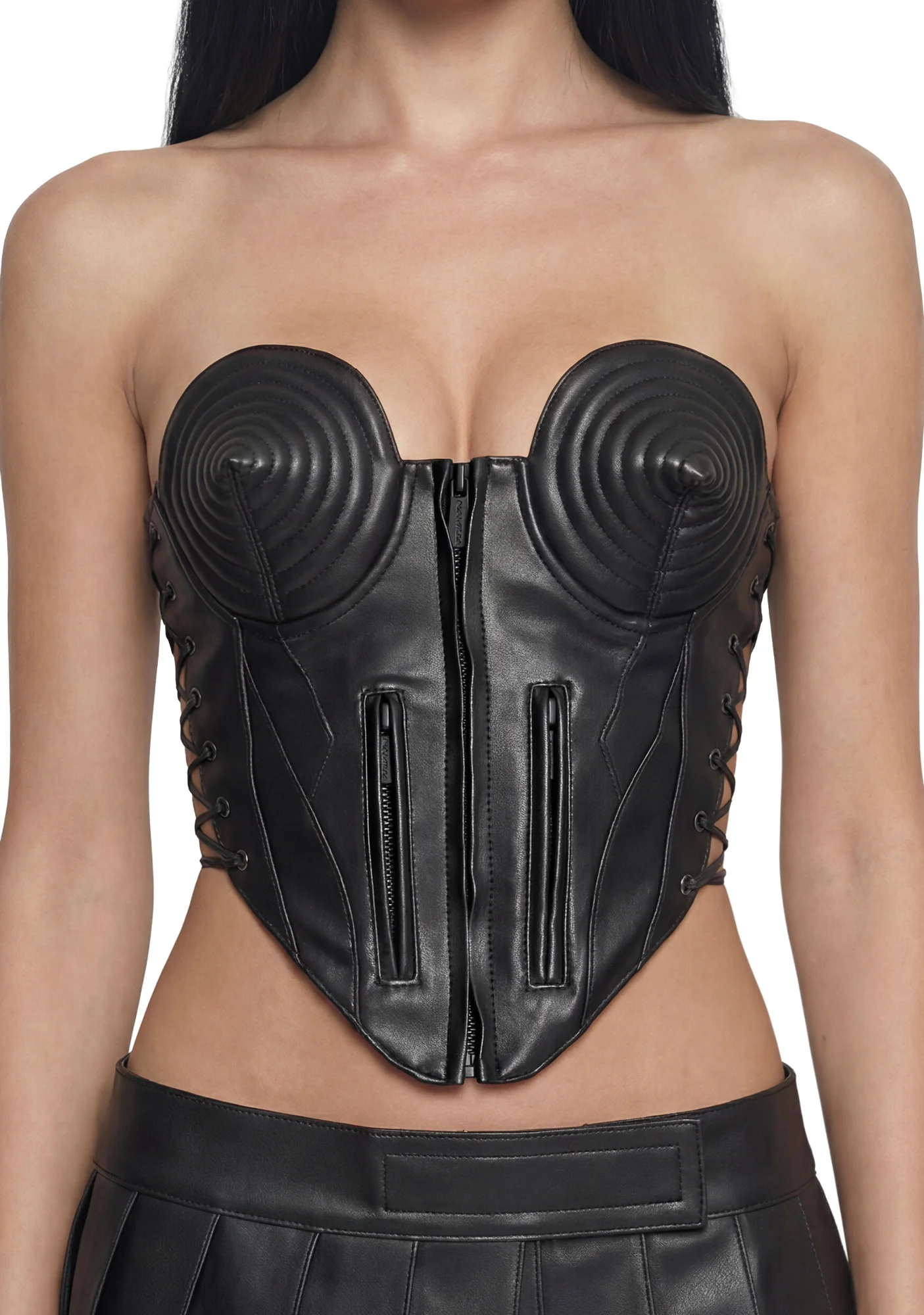 Moto Cone Top - Black - Image 5