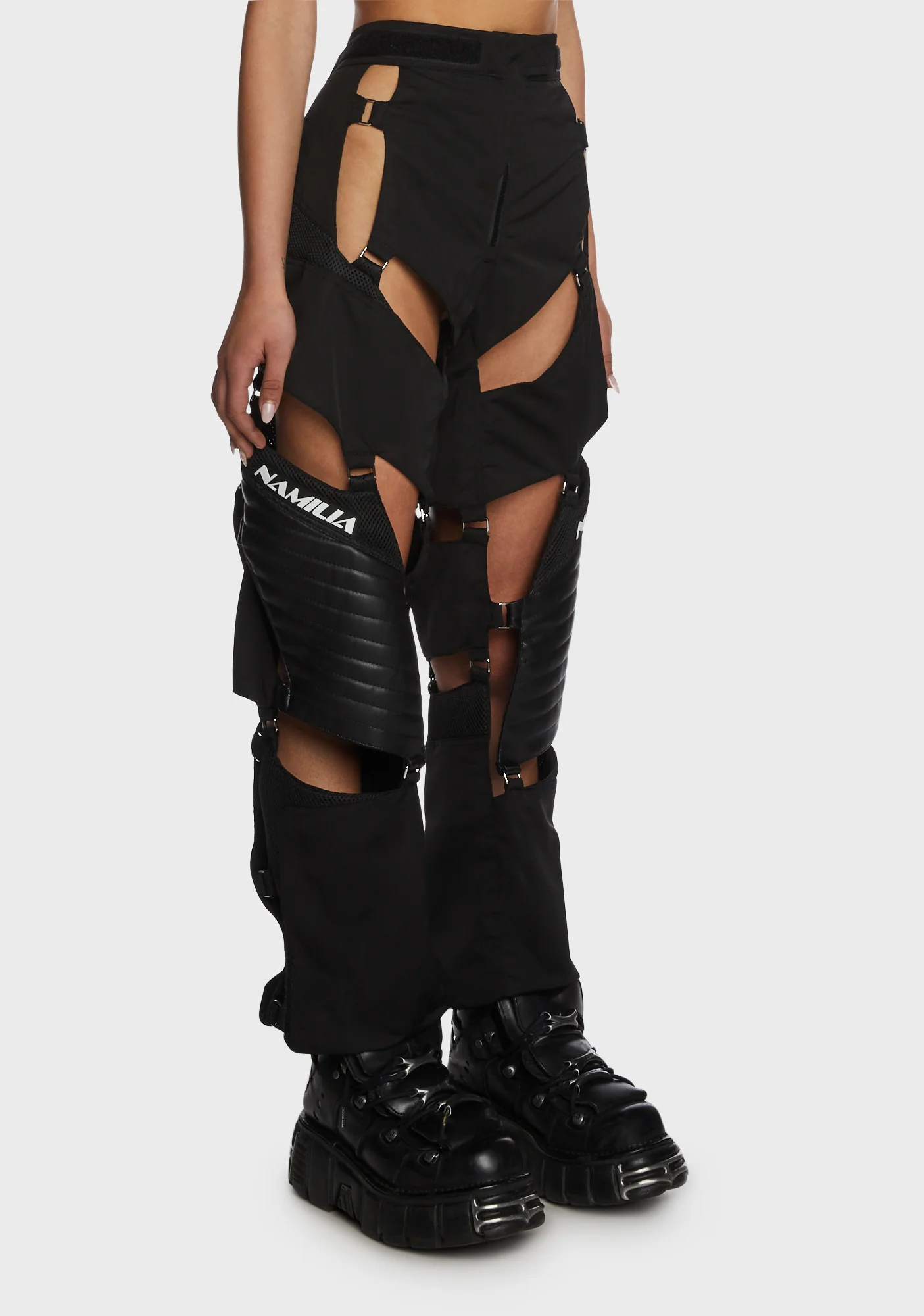 Moto Floating Pants - Black - Image 3
