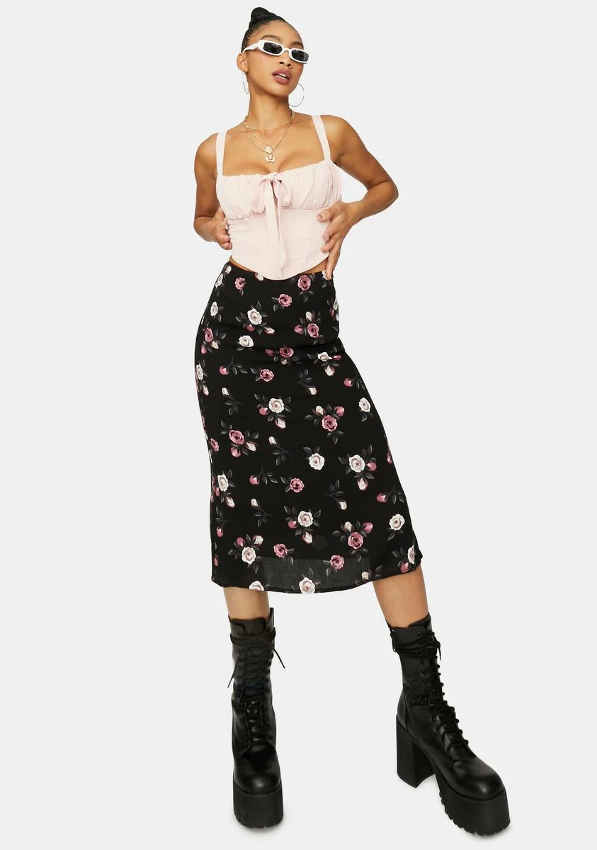 Movie Magic Corset Crop Top - Image 3