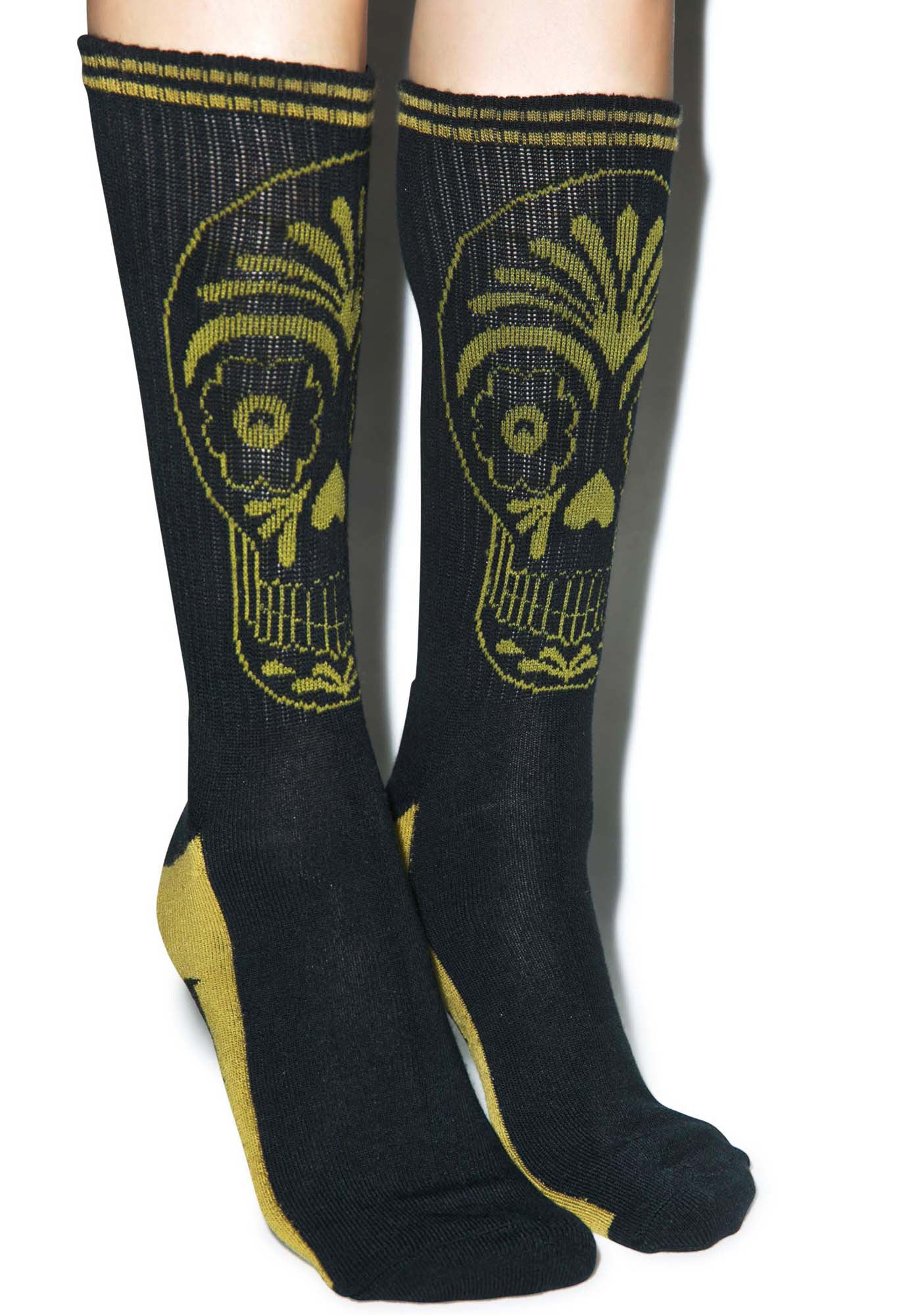 Muertos Socks - Light Blue - Image 7