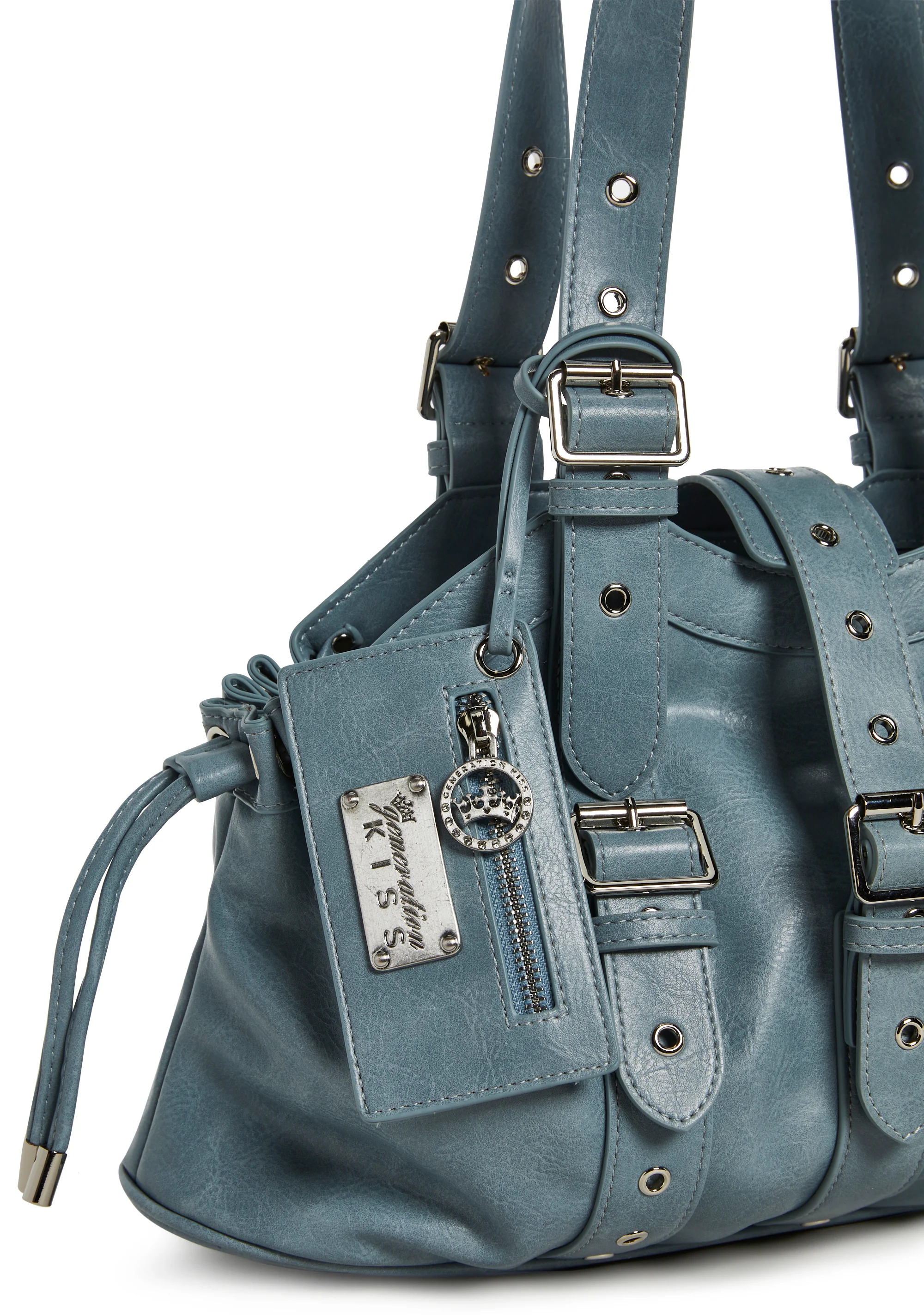 Amabel Shoulder Bag - Blue - Image 2