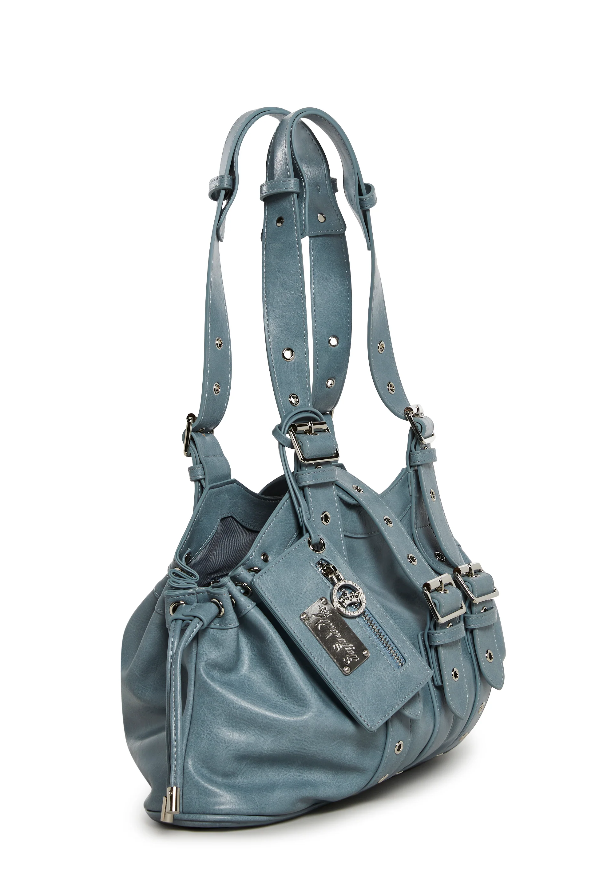 Amabel Shoulder Bag - Blue - Image 3