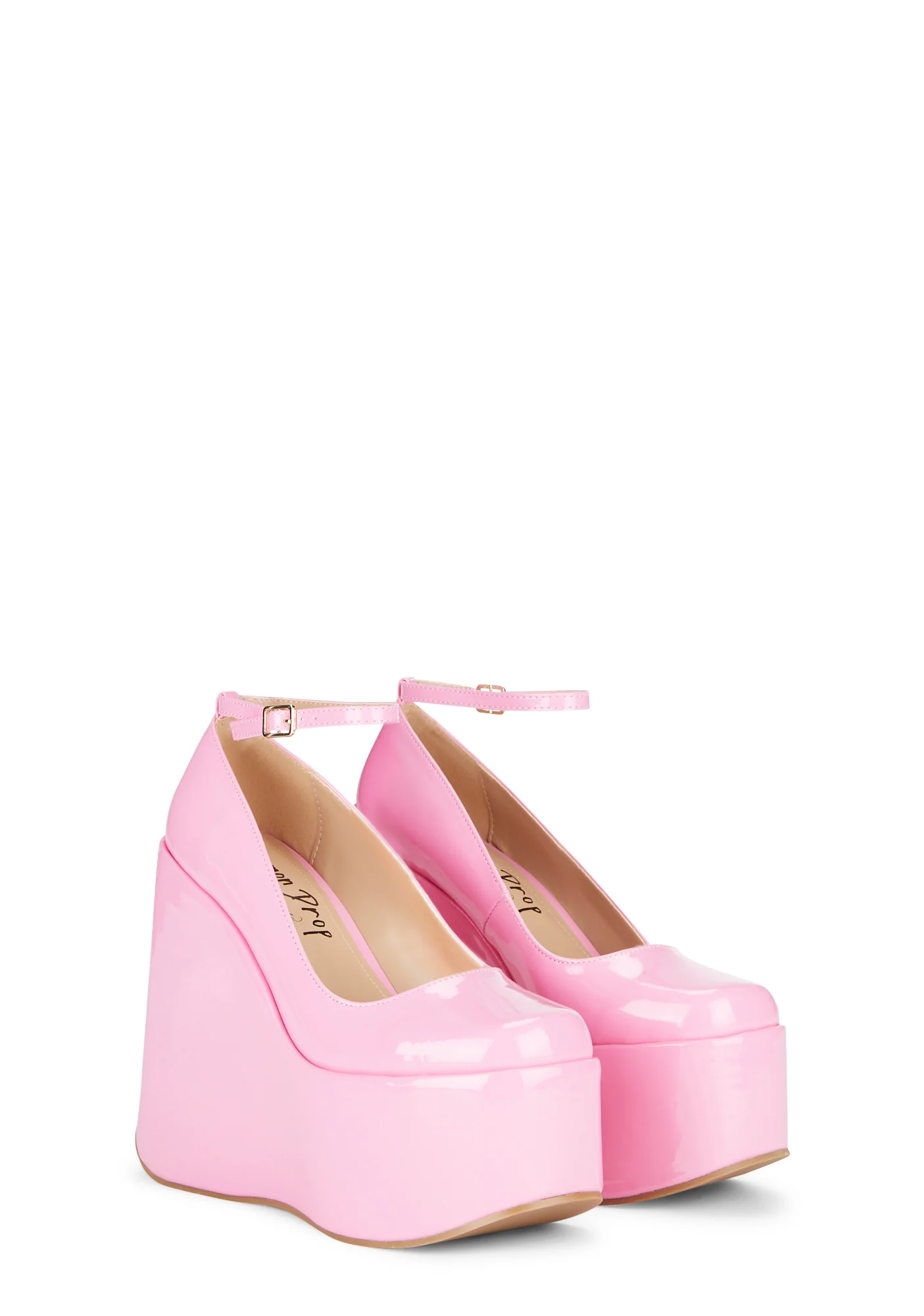 Munoz Wedge Heels - Pink - Image 28