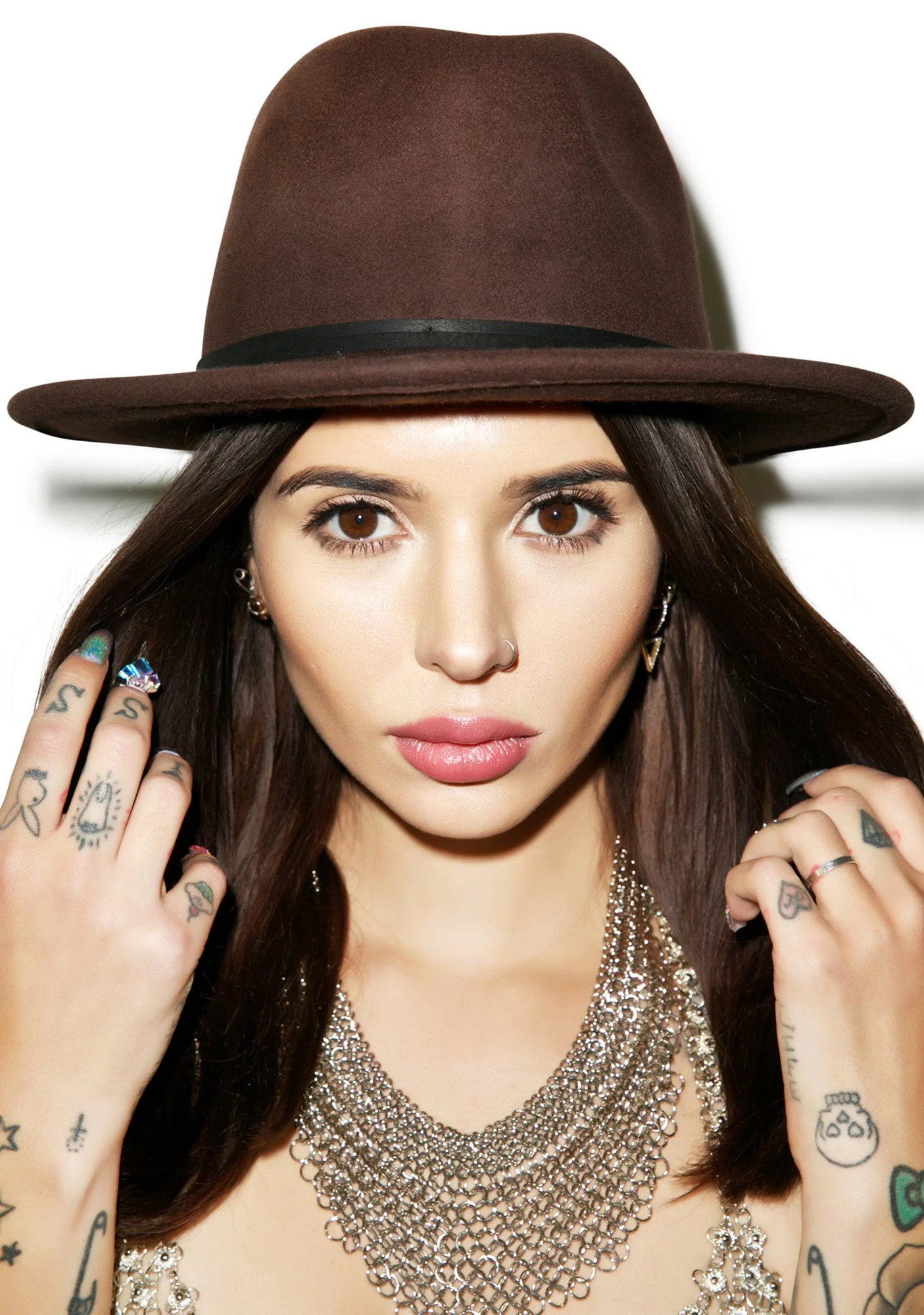 Munson Wool Hat - Brown - Image 11