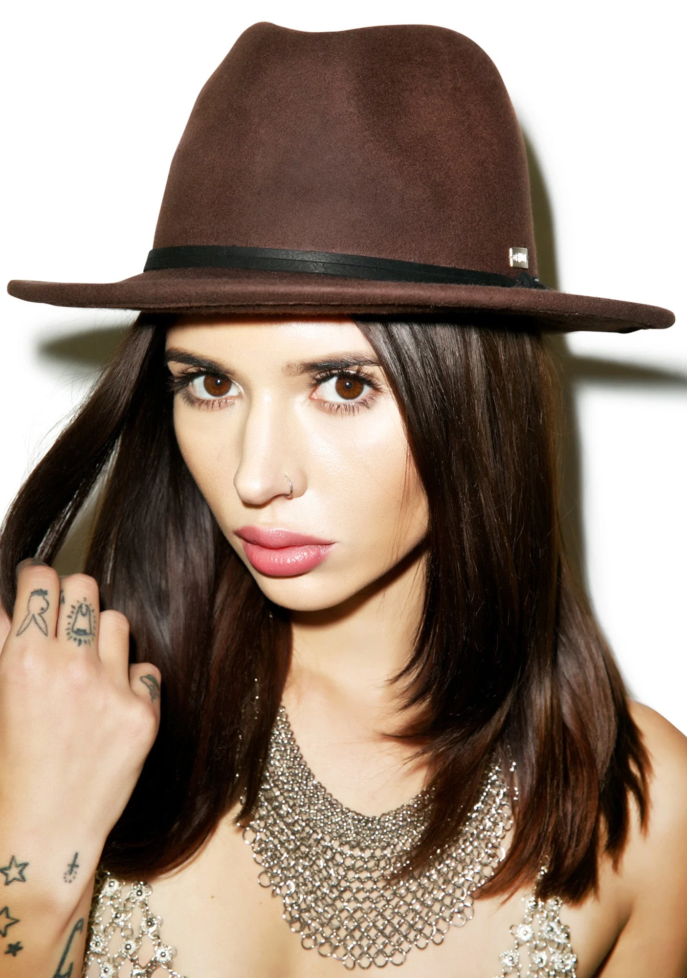 Munson Wool Hat - Brown - Image 14