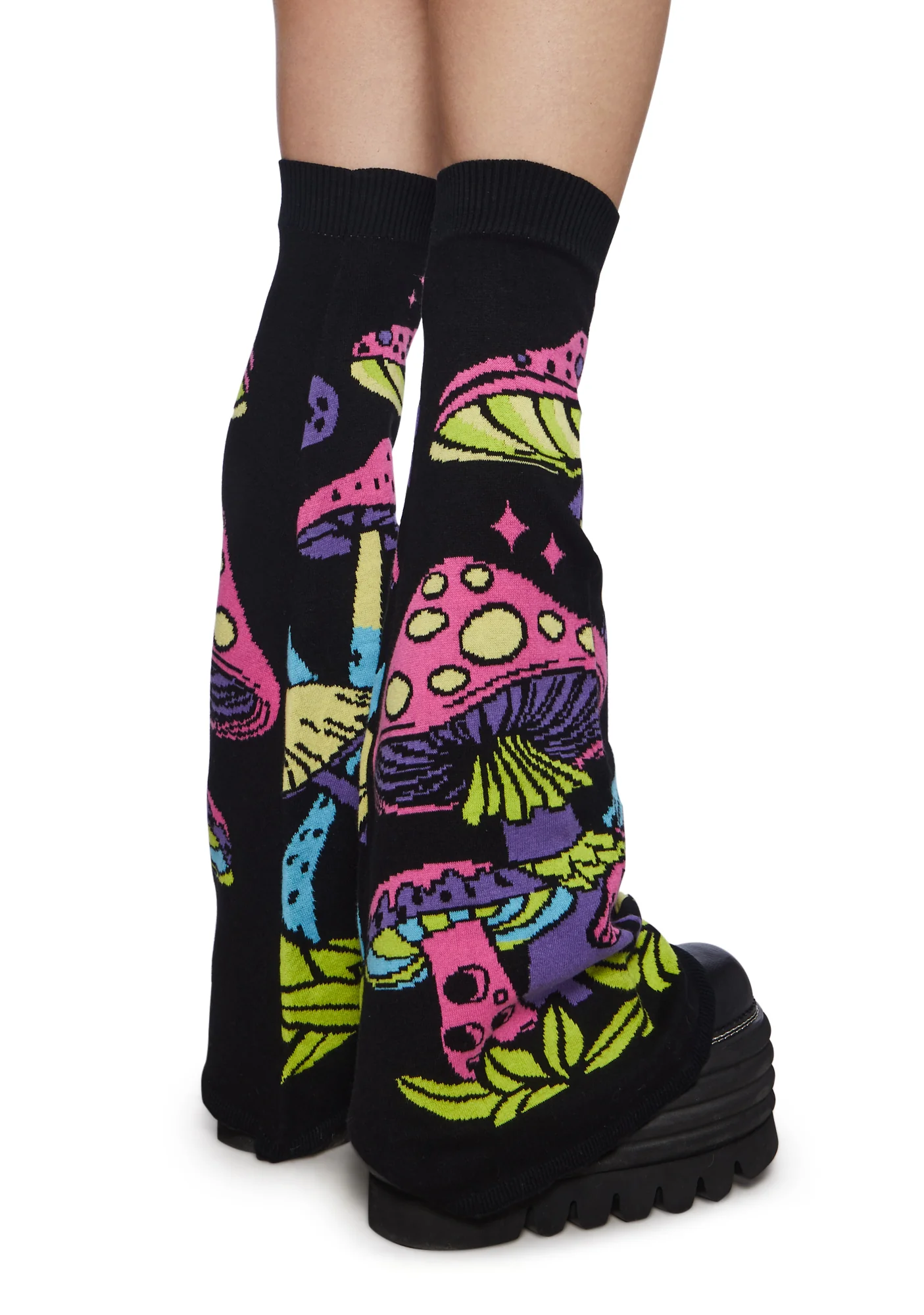 Psychedelic Fairytale Leg Warmers - Image 3
