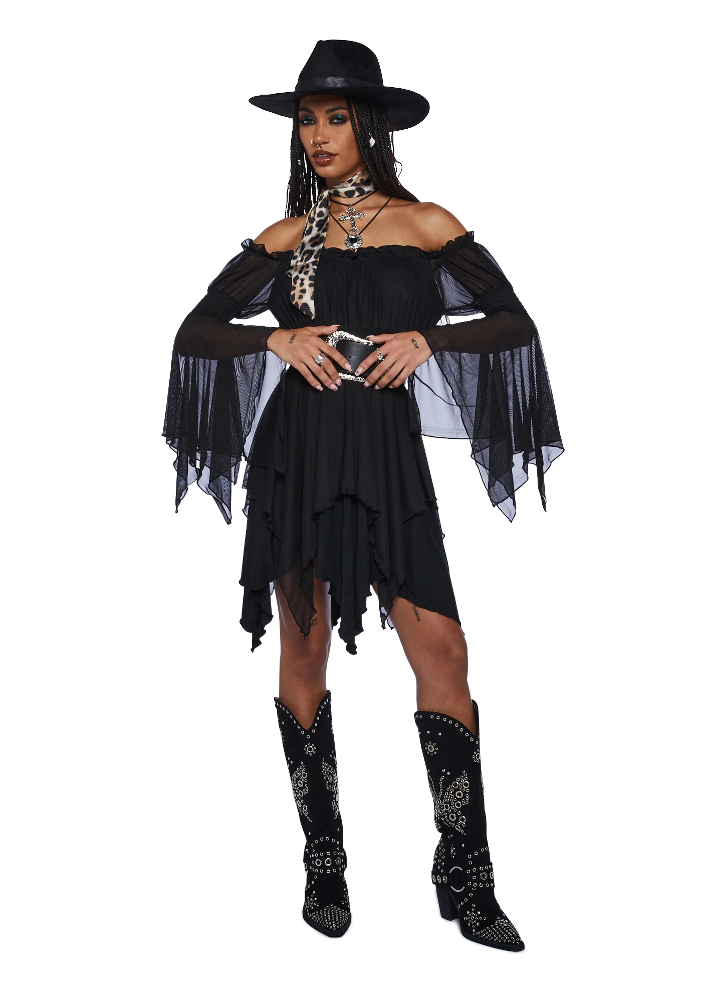 Musical Odyssey Mini Dress - Image 6