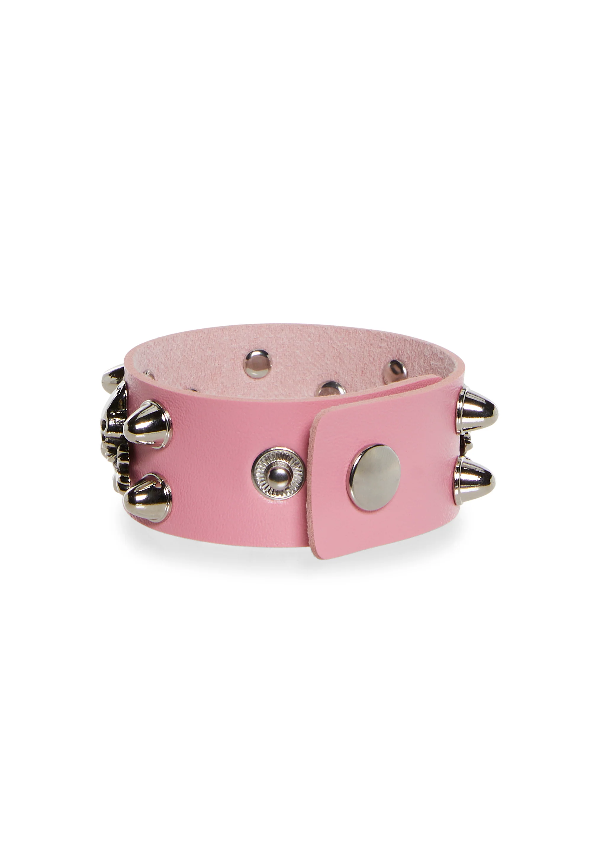 Mutineer Vibes Skull Bracelet - Pink - Image 3