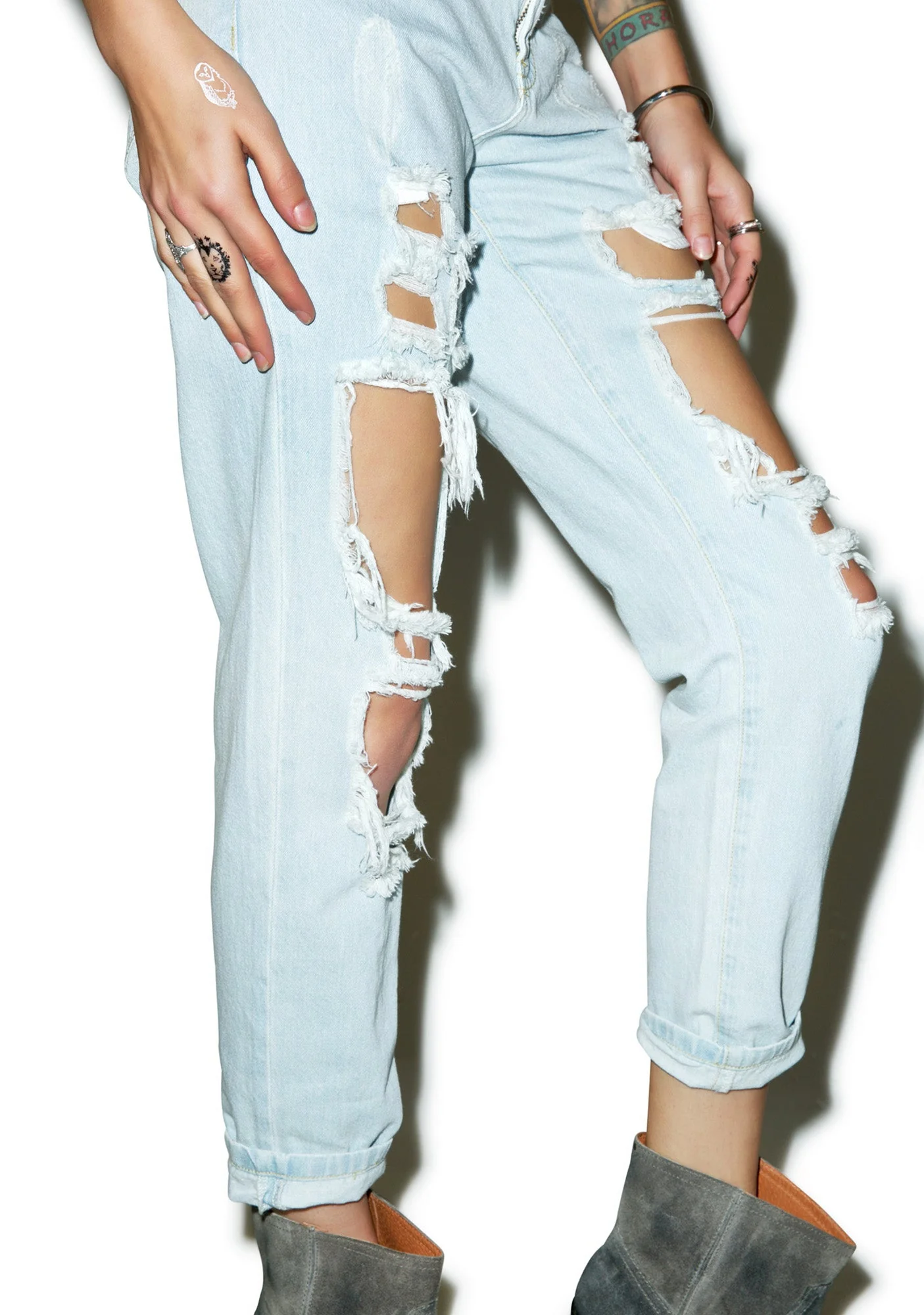 My Boyfriend's Jeans - White - Image 7