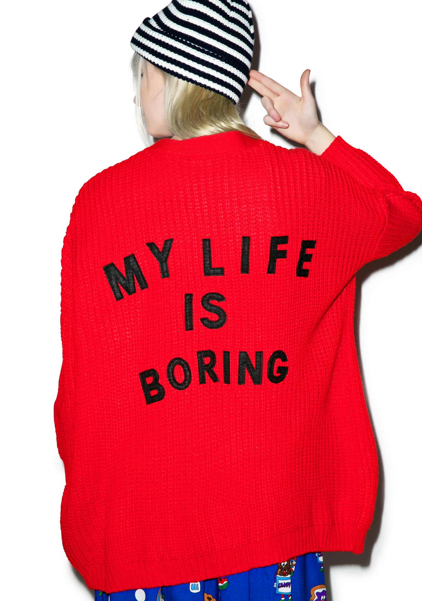 My Life Is Boring Cardigan - Image 9