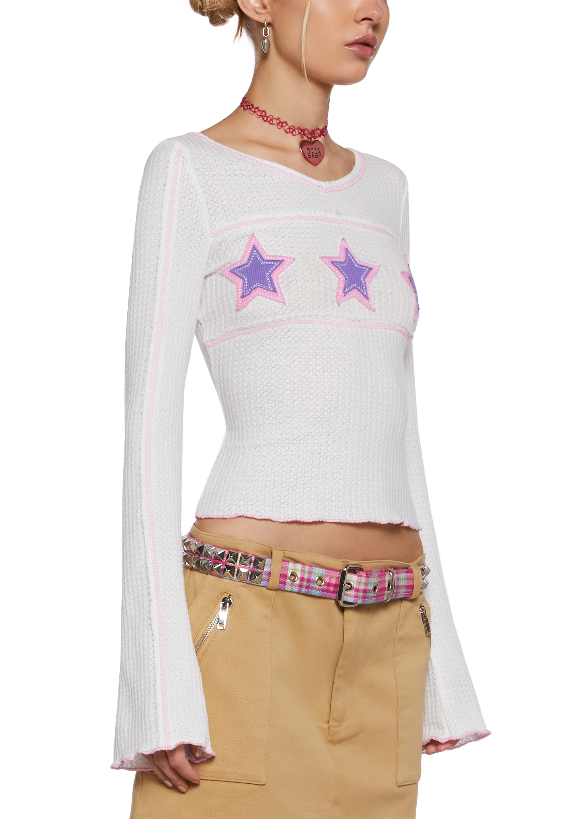 My Lucky Star Thermal Long Sleeve Top - Image 5