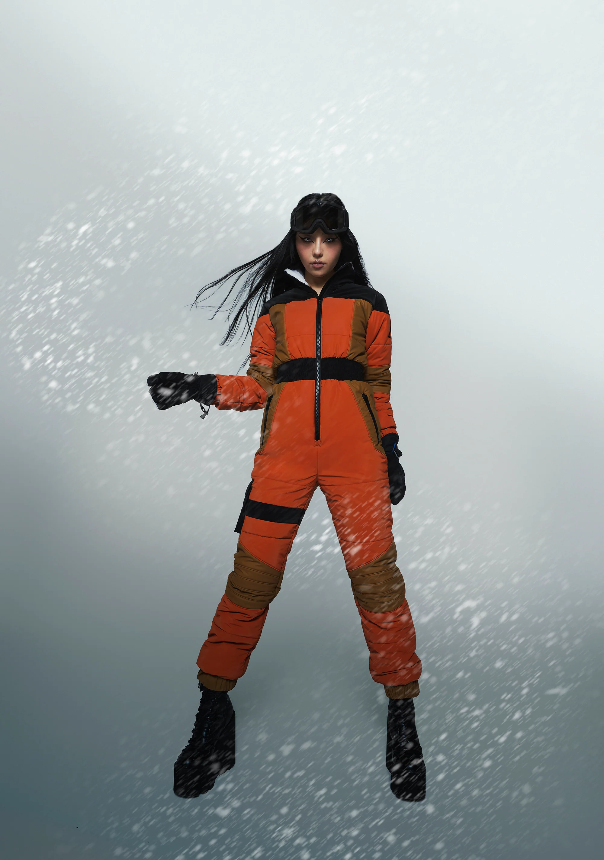 My Ninja Way Colorblock Snowsuit - Image 8