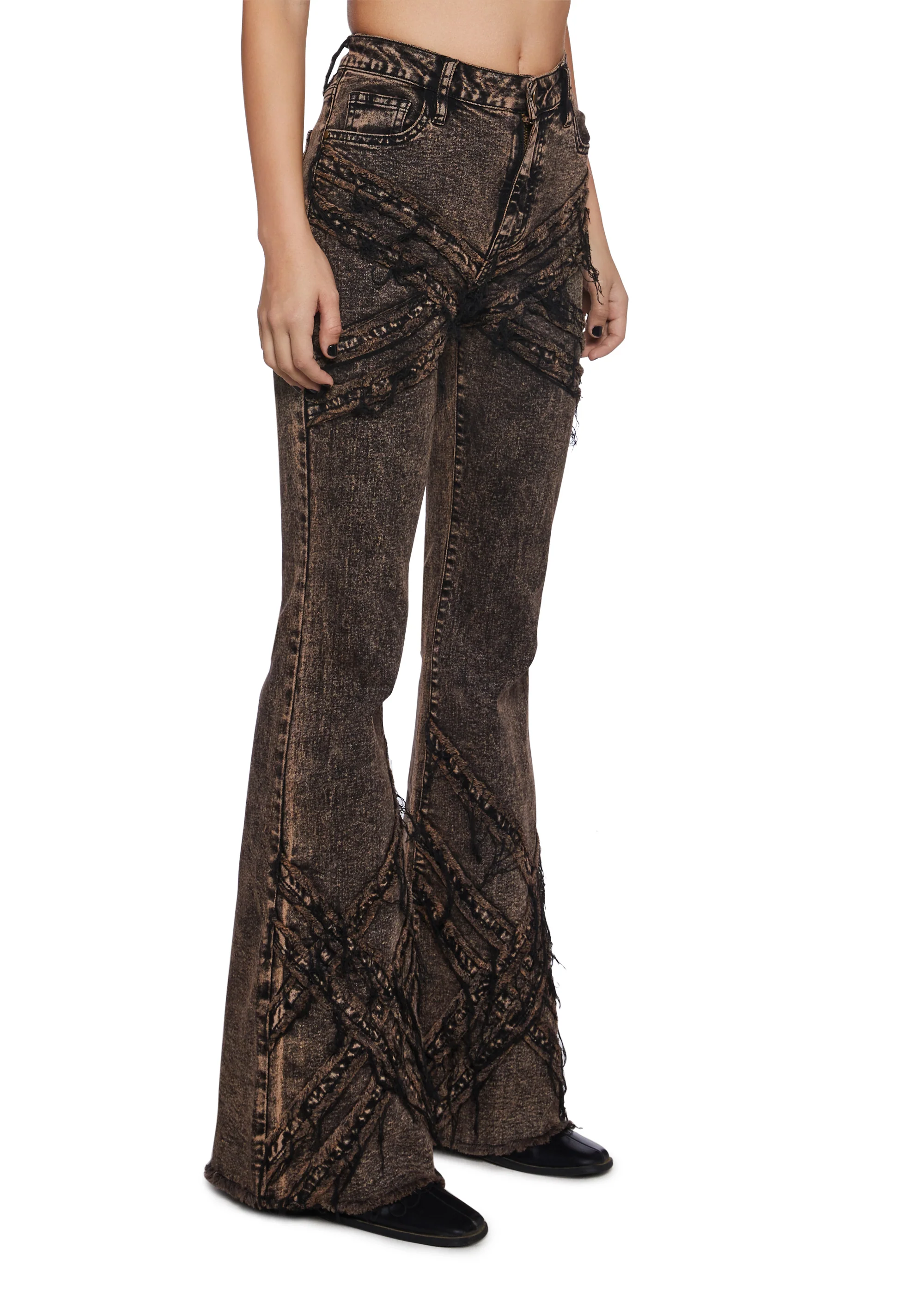 My Personality Flared Denim Jeans - Image 3