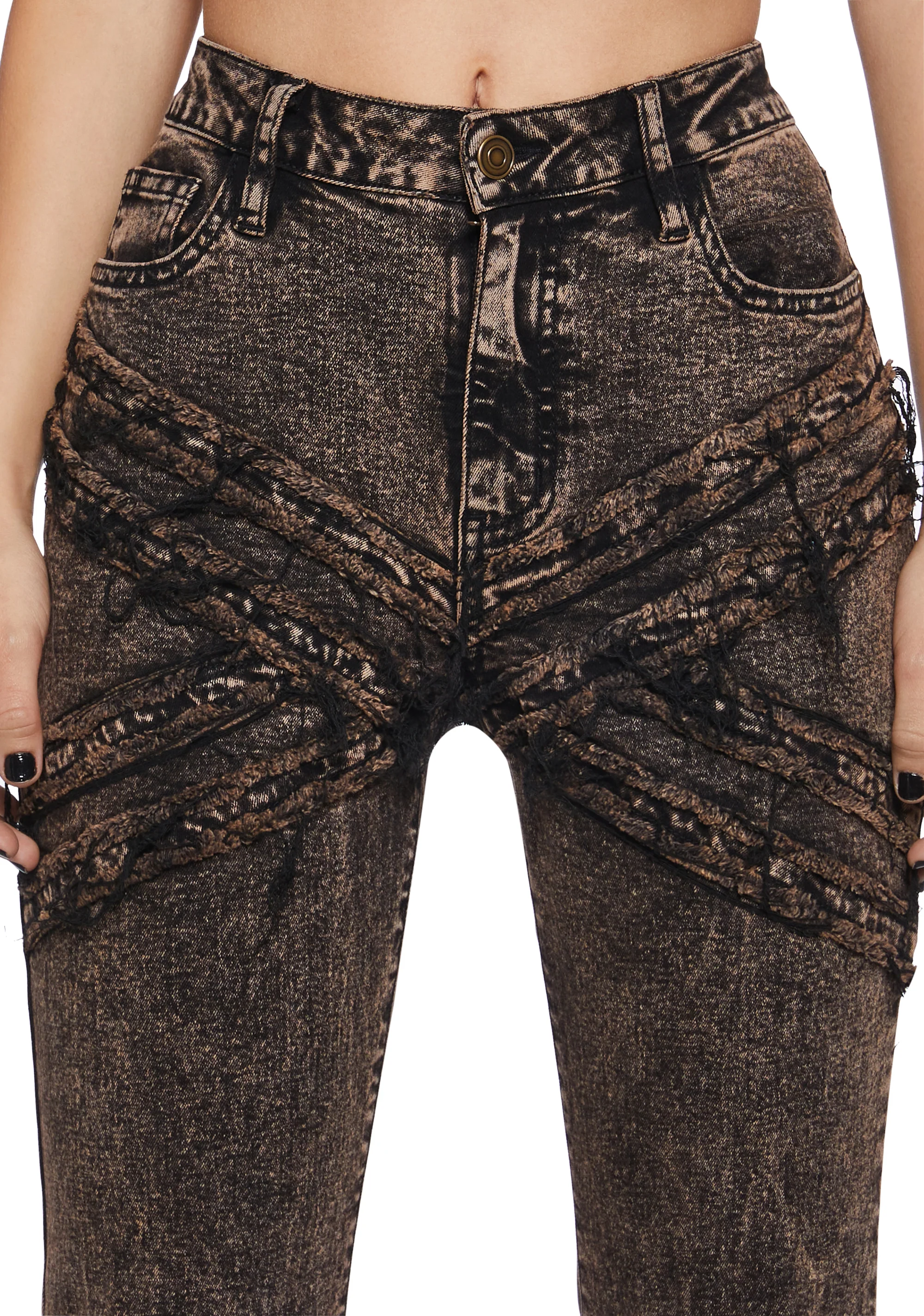 My Personality Flared Denim Jeans - Image 5