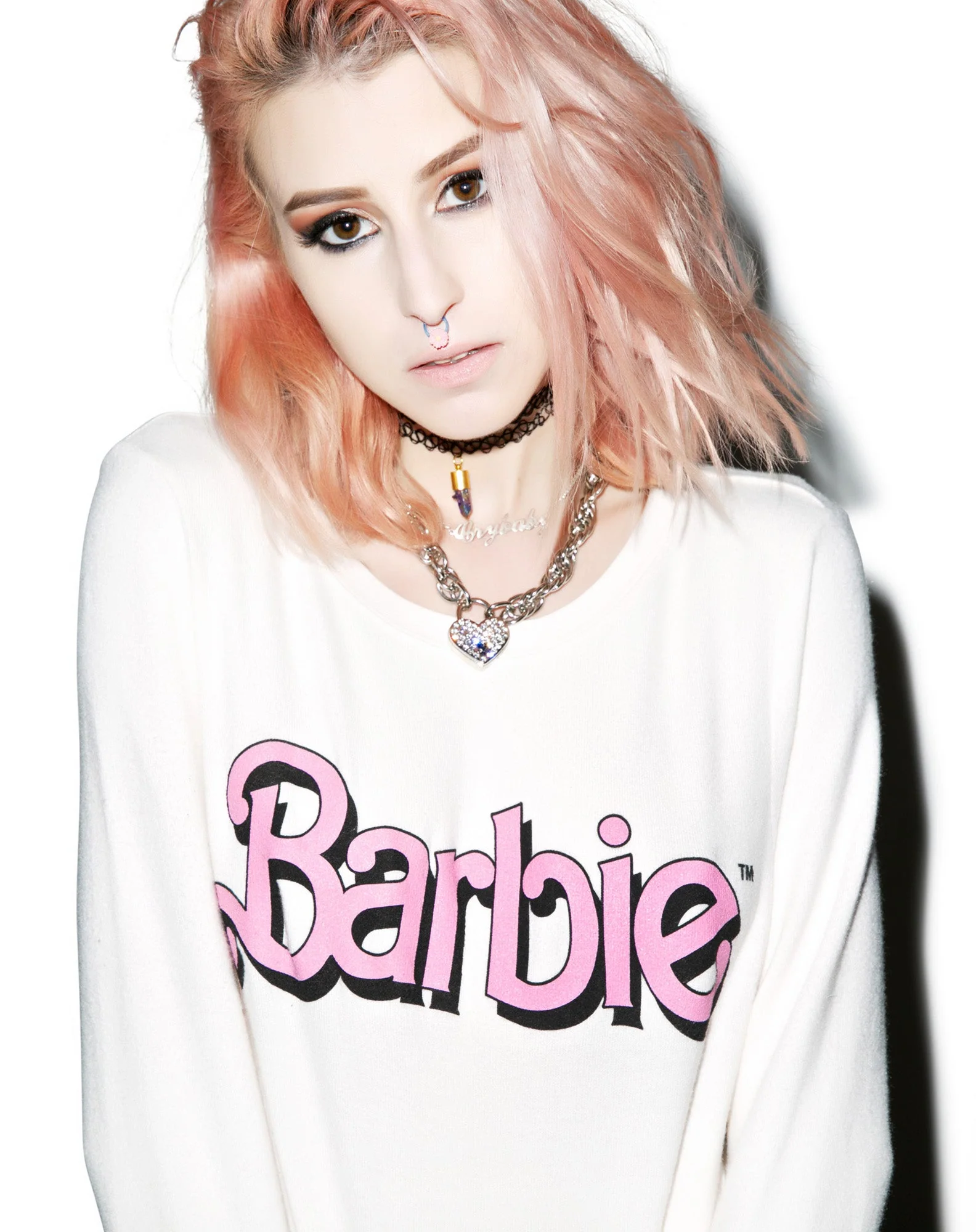 My Resume Baggy Beach Jumper - Light Pink - Image 5