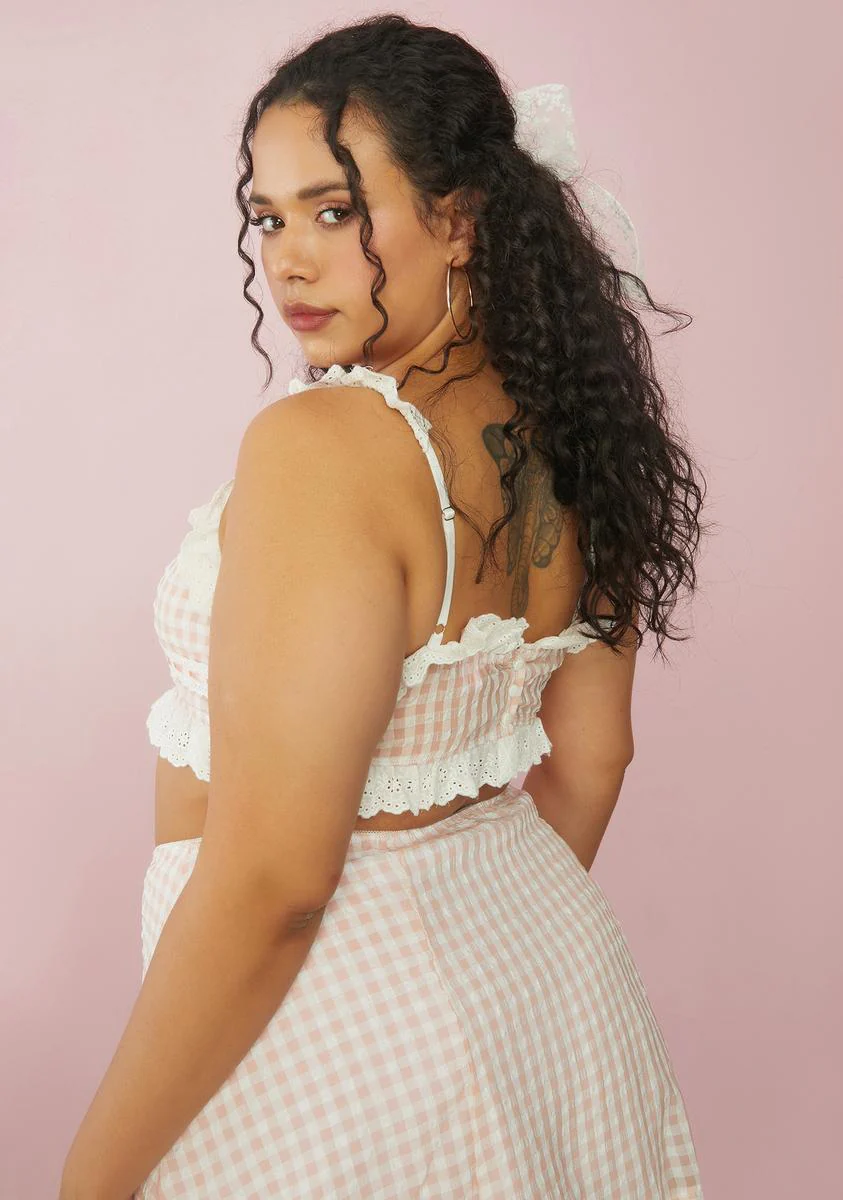 My Slice Of Heaven Gingham Tank - Image 4