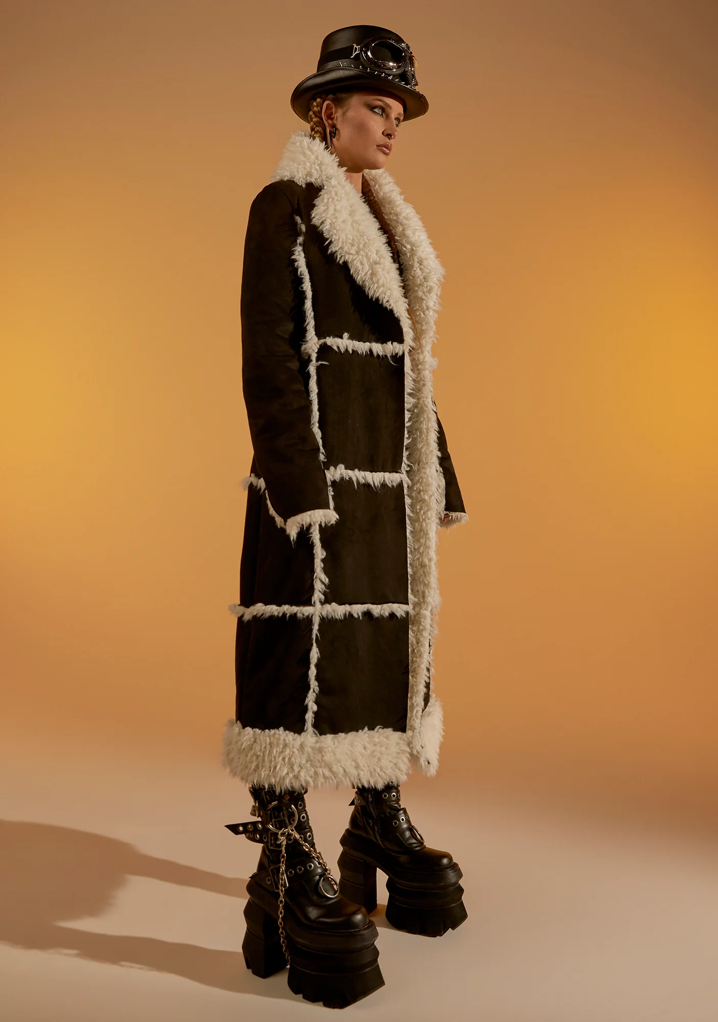 Myriad Memories Faux Fur Coat - Image 6