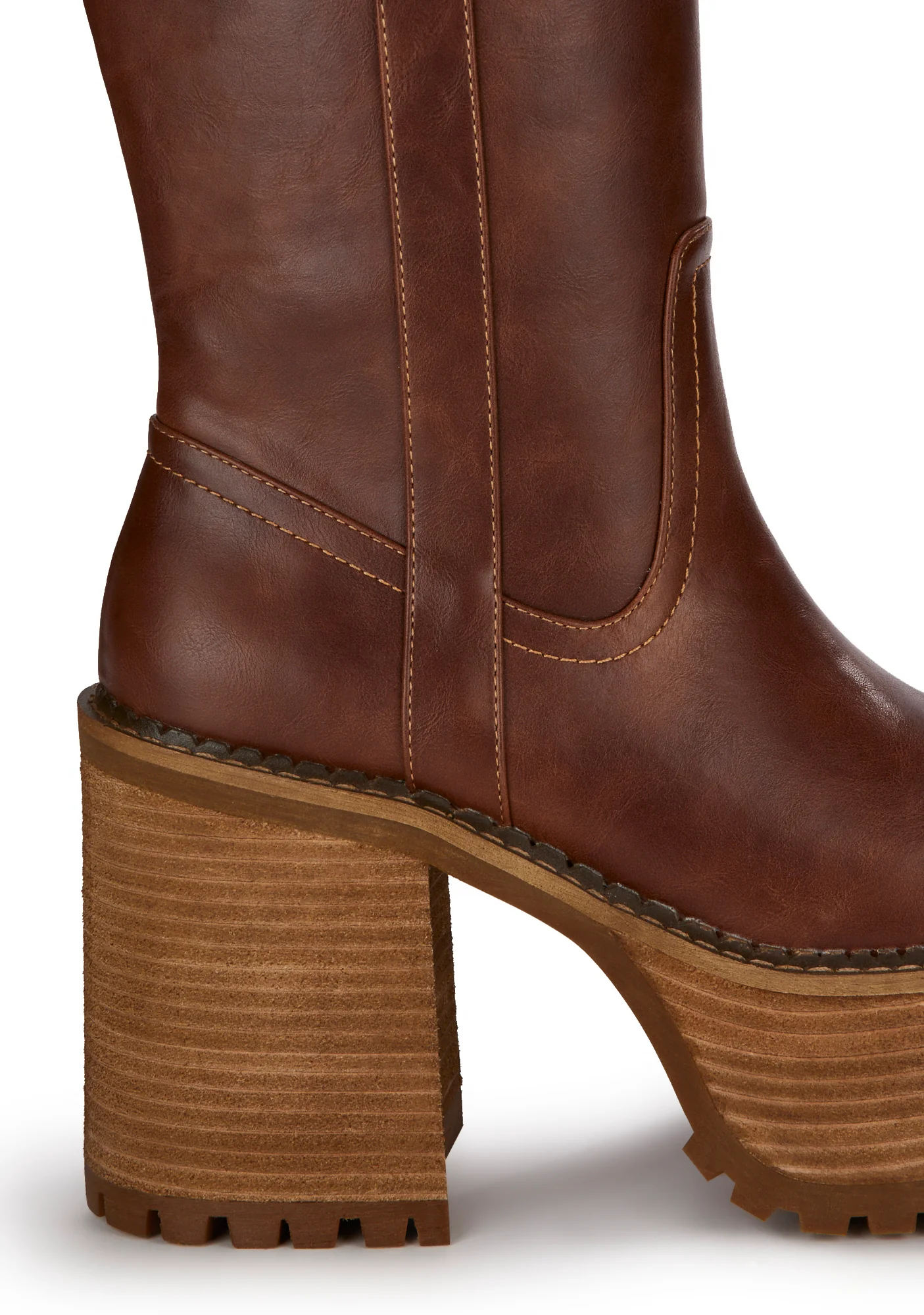 Mystery Crush Western Boots - Brown - Image 2