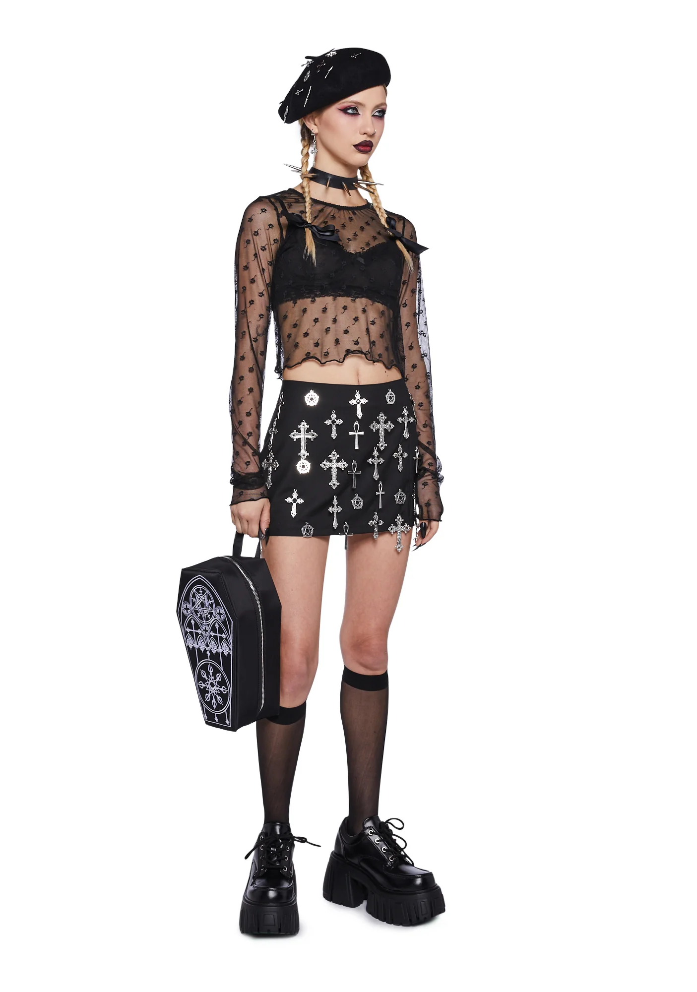 Mystery's Mistress Mesh Top - Image 2