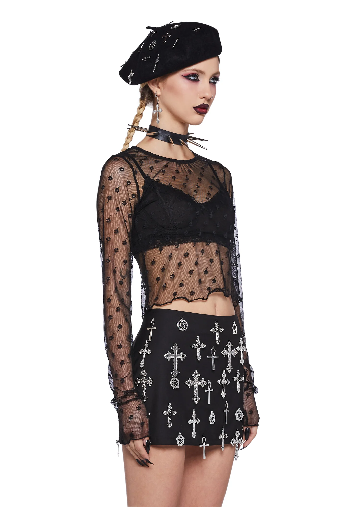 Mystery's Mistress Mesh Top - Image 3
