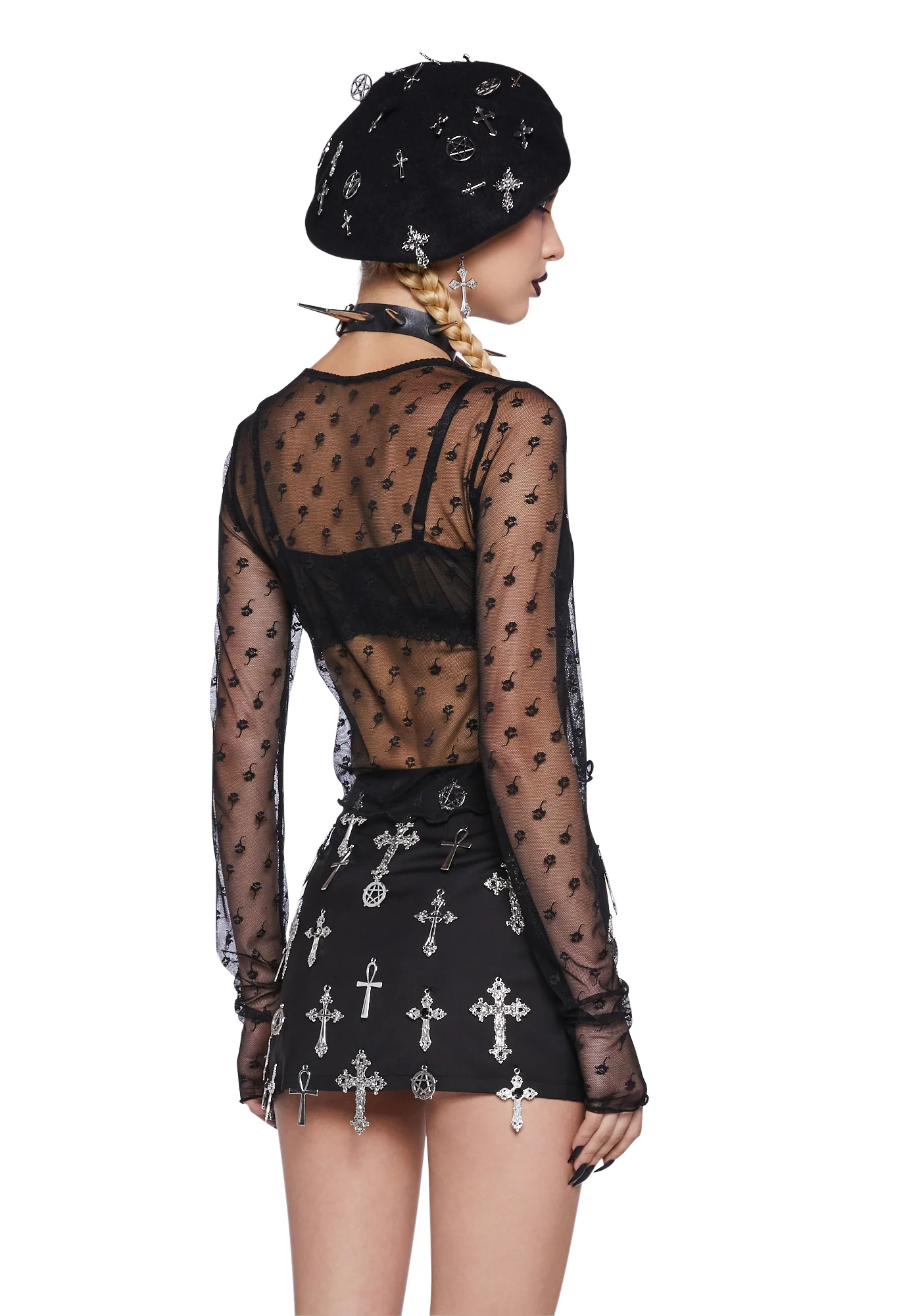 Mystery's Mistress Mesh Top - Image 4