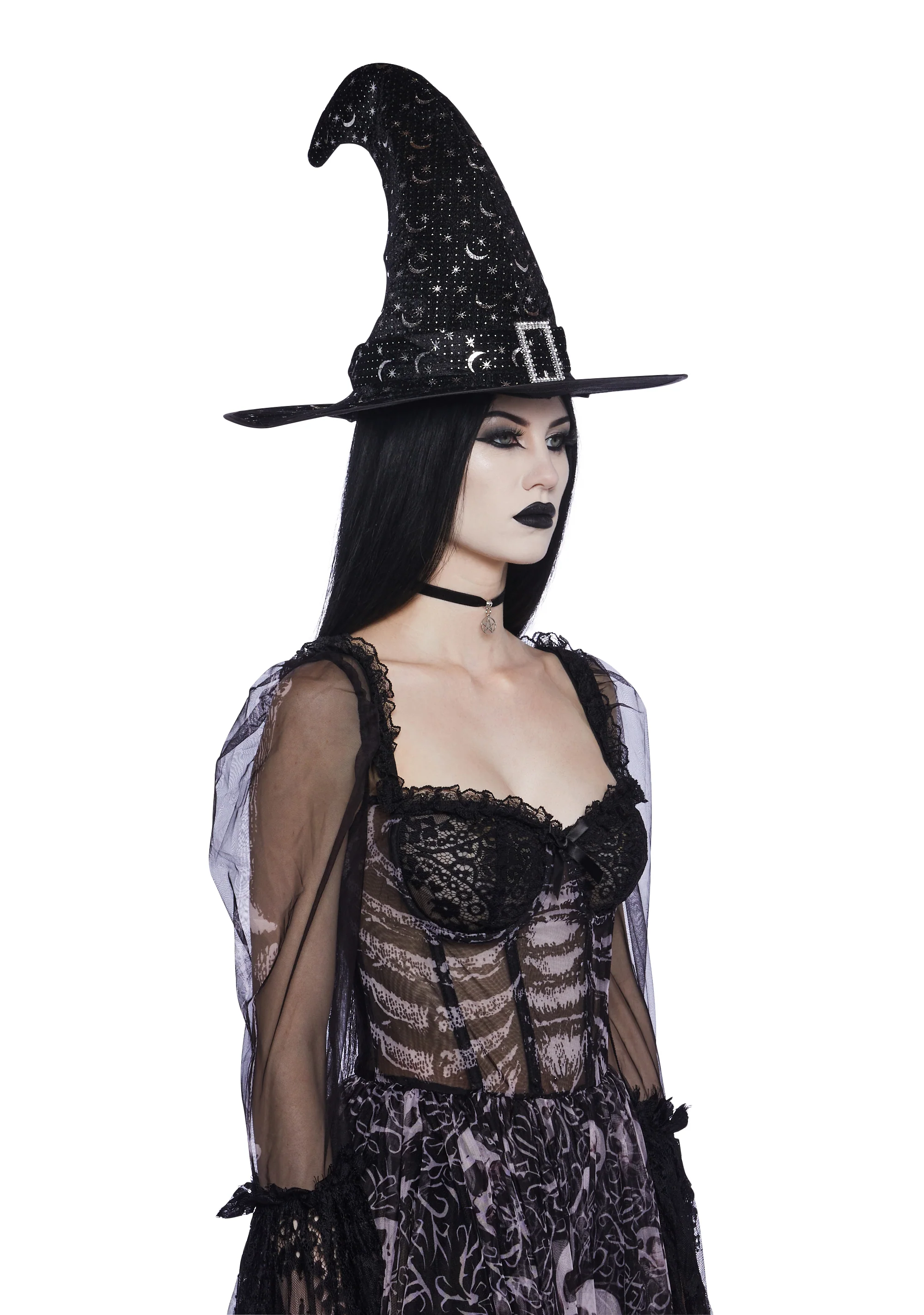 Mystic Moon Witch Hat - Image 2