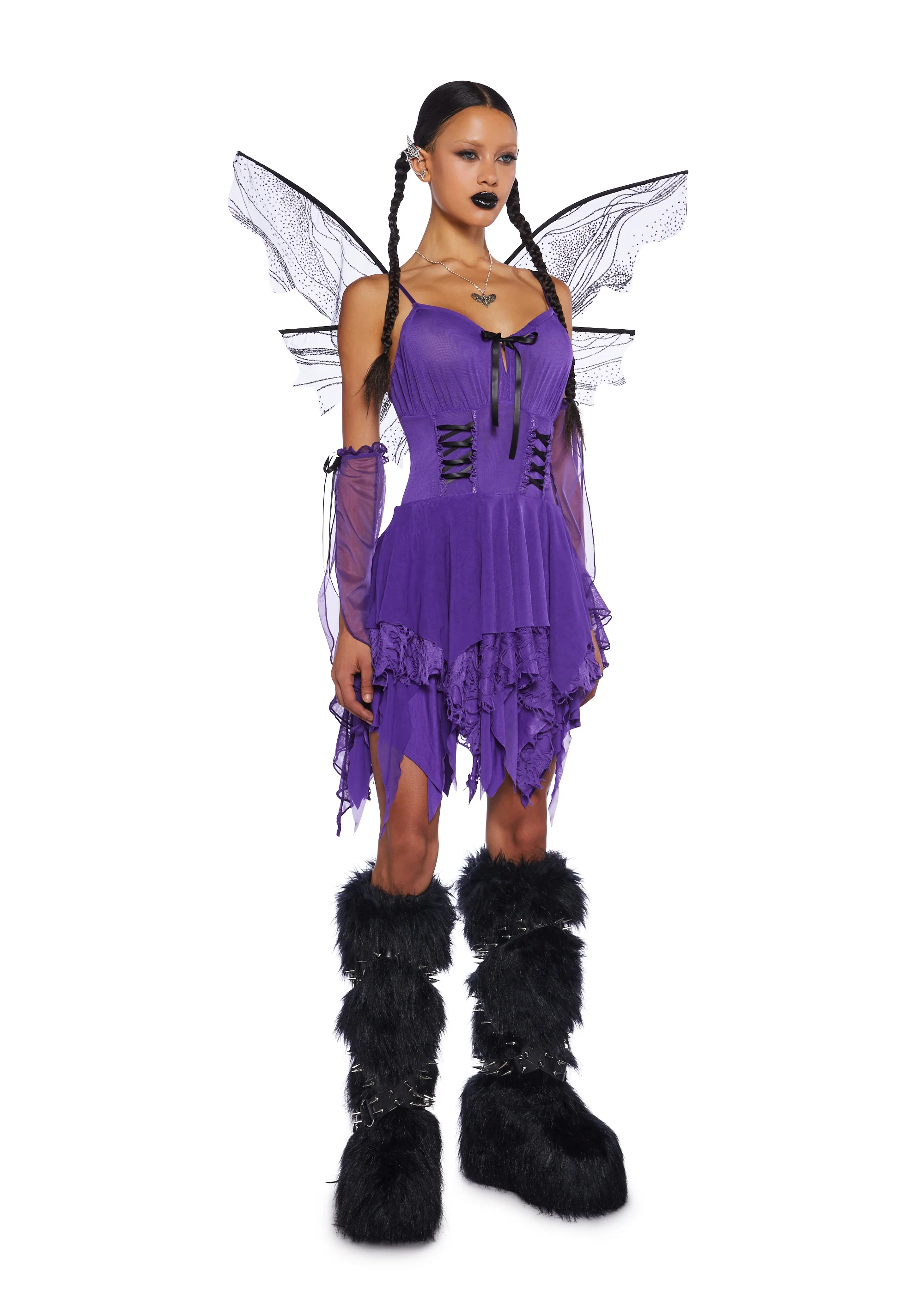 Mystic Shadow Fairy Costume Set - Image 5