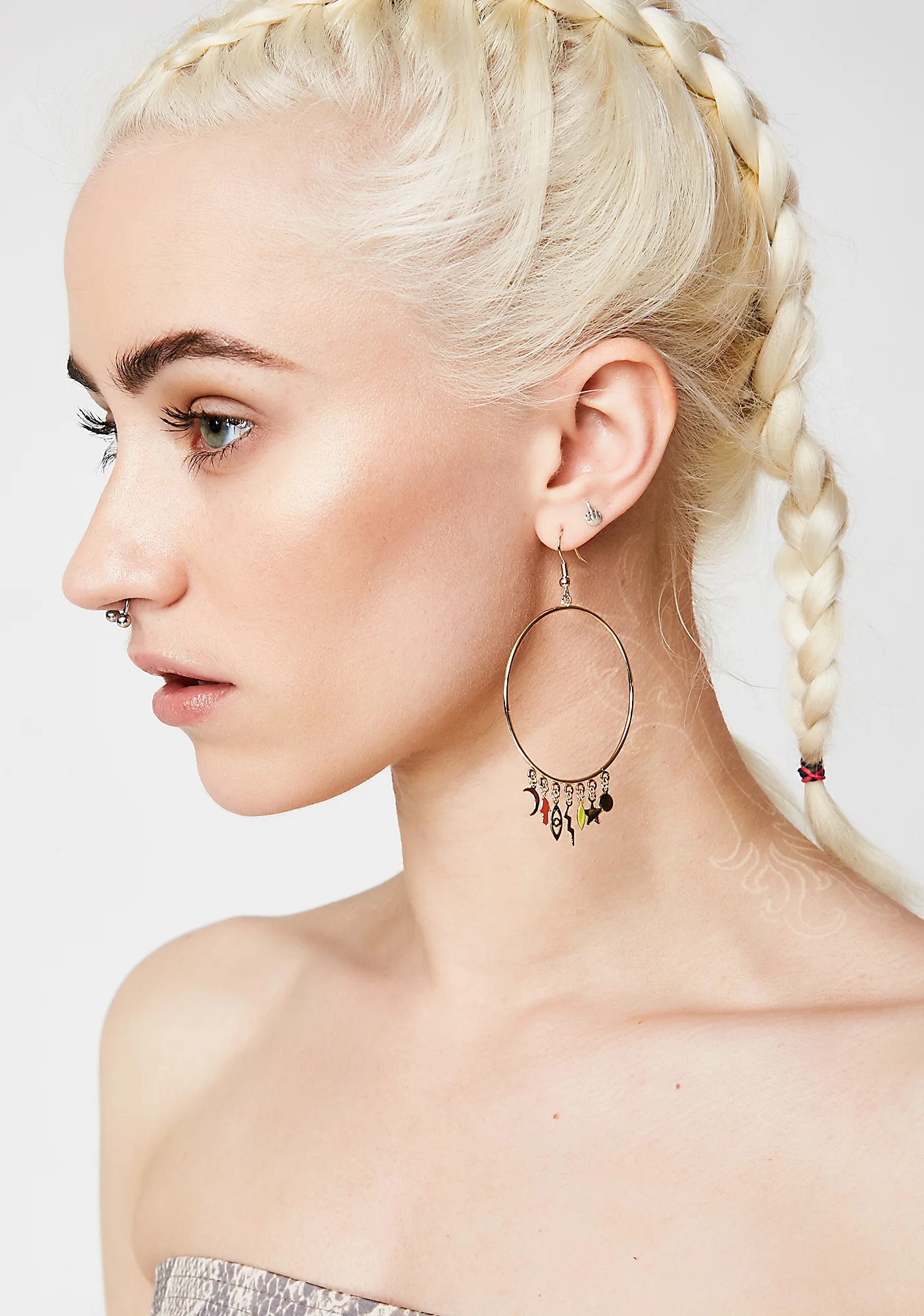 Mystic Spells Hoop Earrings - Image 4