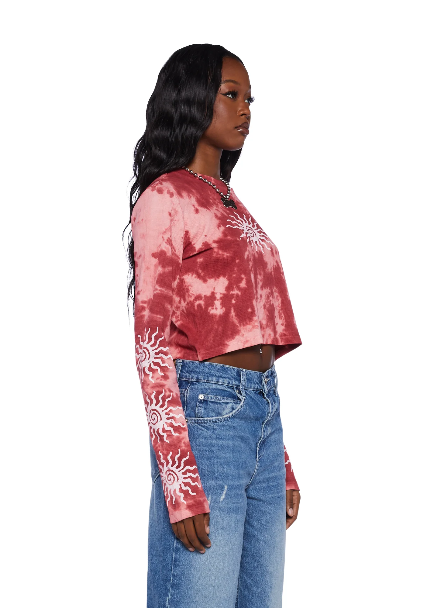 Mystic Sun Waffle Knit Top - Image 3