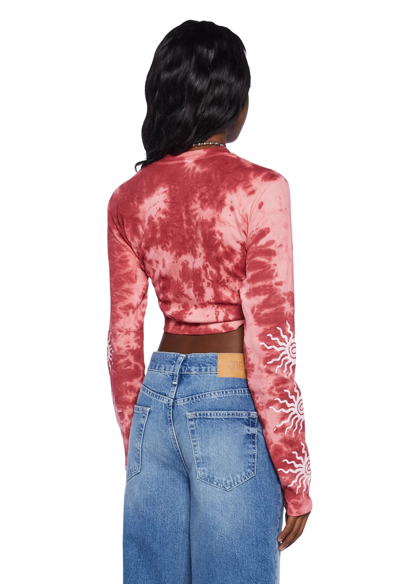 Mystic Sun Waffle Knit Top - Image 4