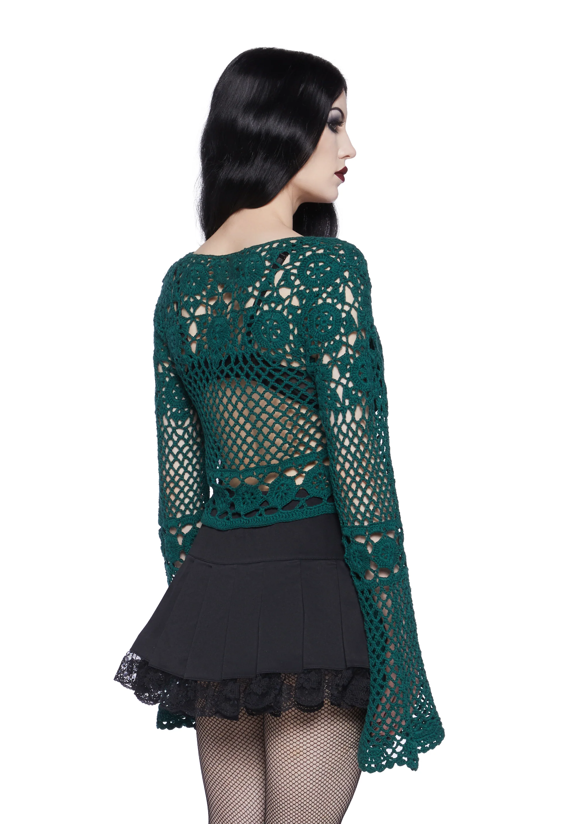 Mystical Legion Crochet Cardigan - Image 2