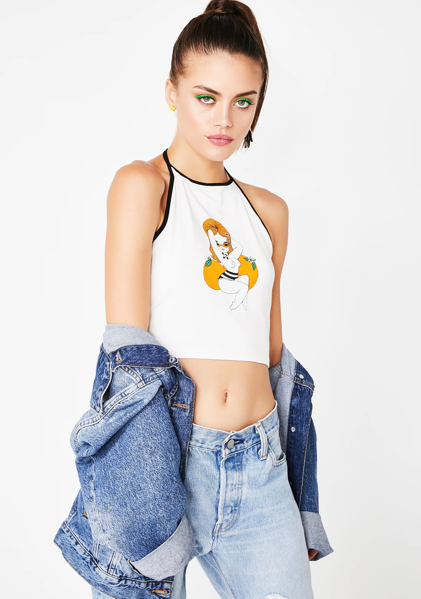 Naranja Halter Top - Image 2