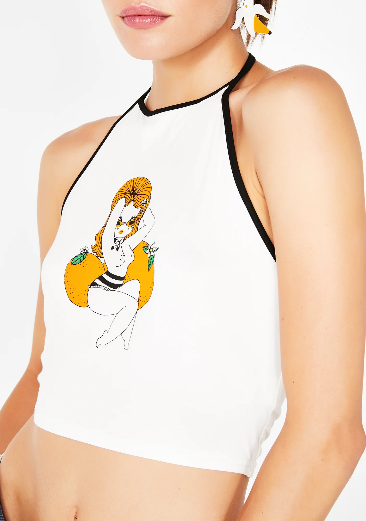Naranja Halter Top - Image 3