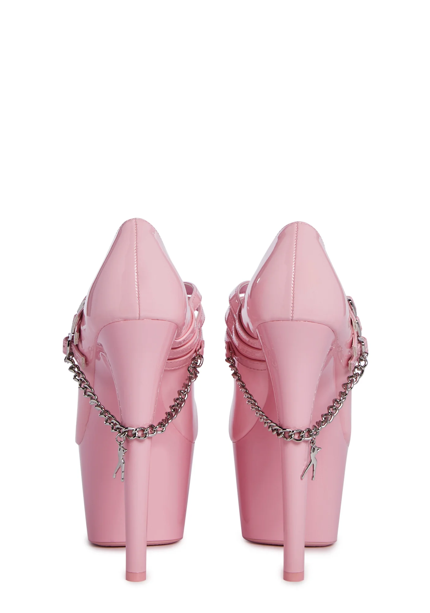 Natasha Platform Stiletto Heels - Pink - Image 4