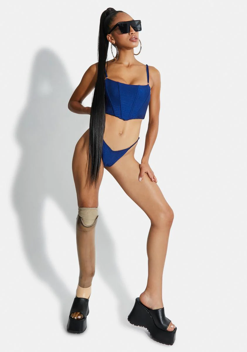 Navy Siren Bikini Top - Image 3