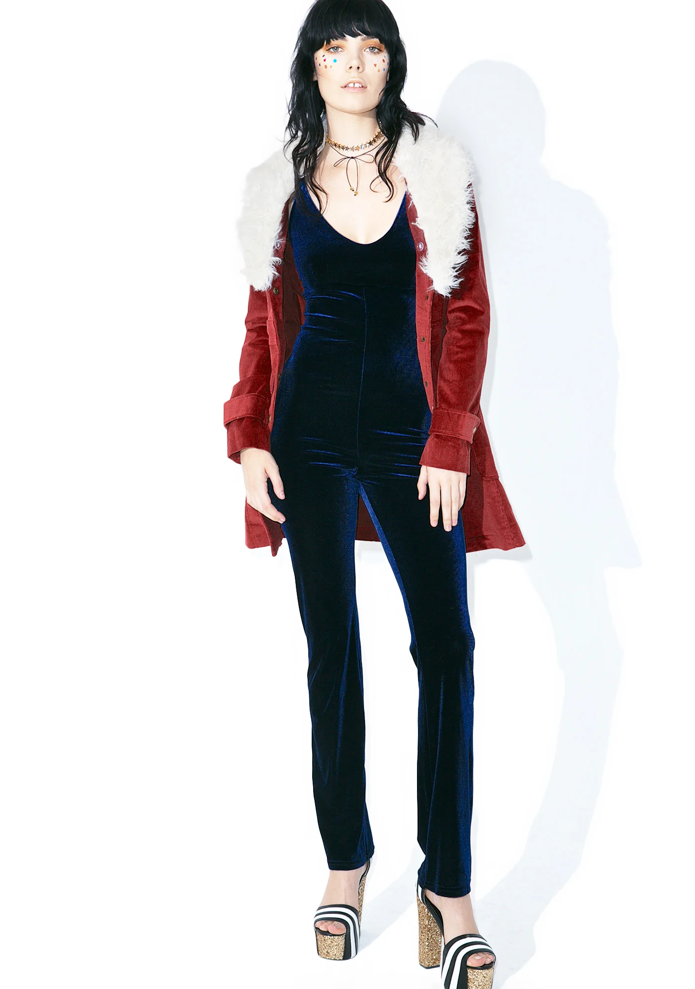 Navy Smooth Operator Jumpsuit - Image 5