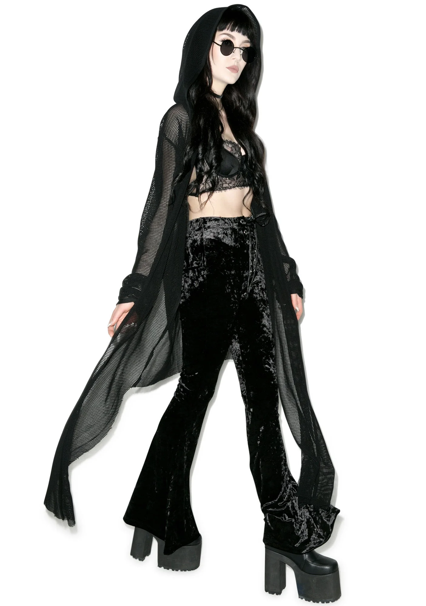Neoburner Mesh Cloak - Black - Image 9