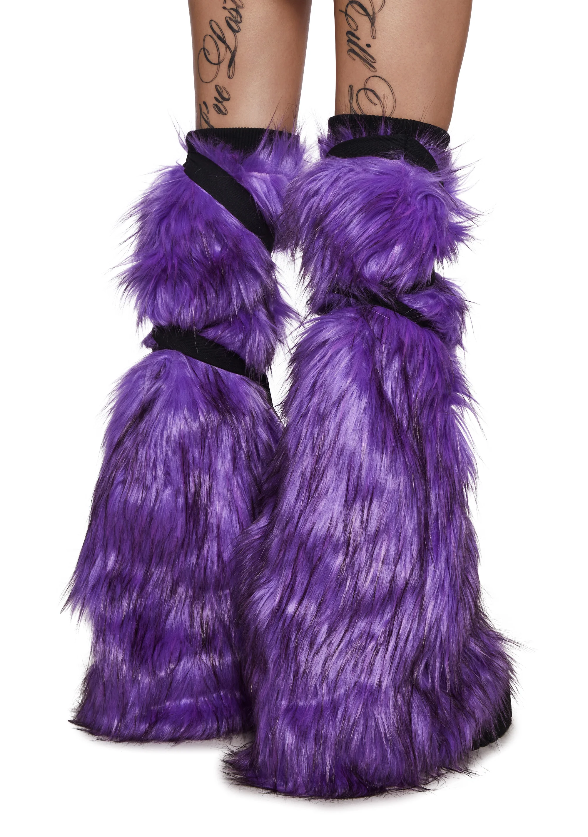 Neon Nocturnal Boot Covers - Purple - Image 3