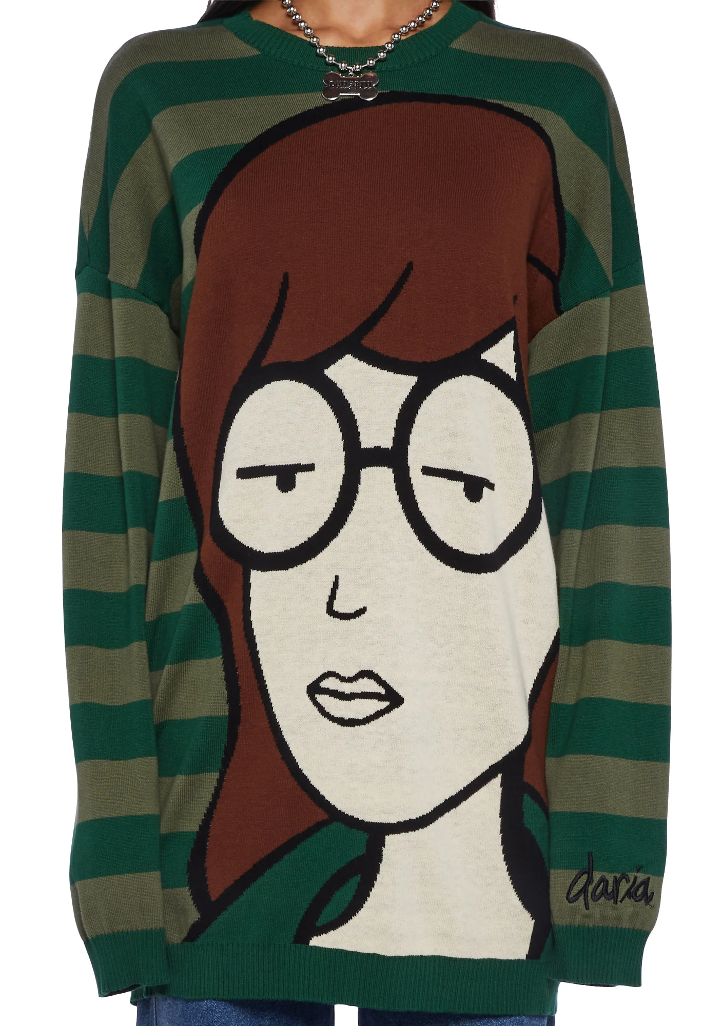 Nerdy Rebel Oversized Sweater - Image 5