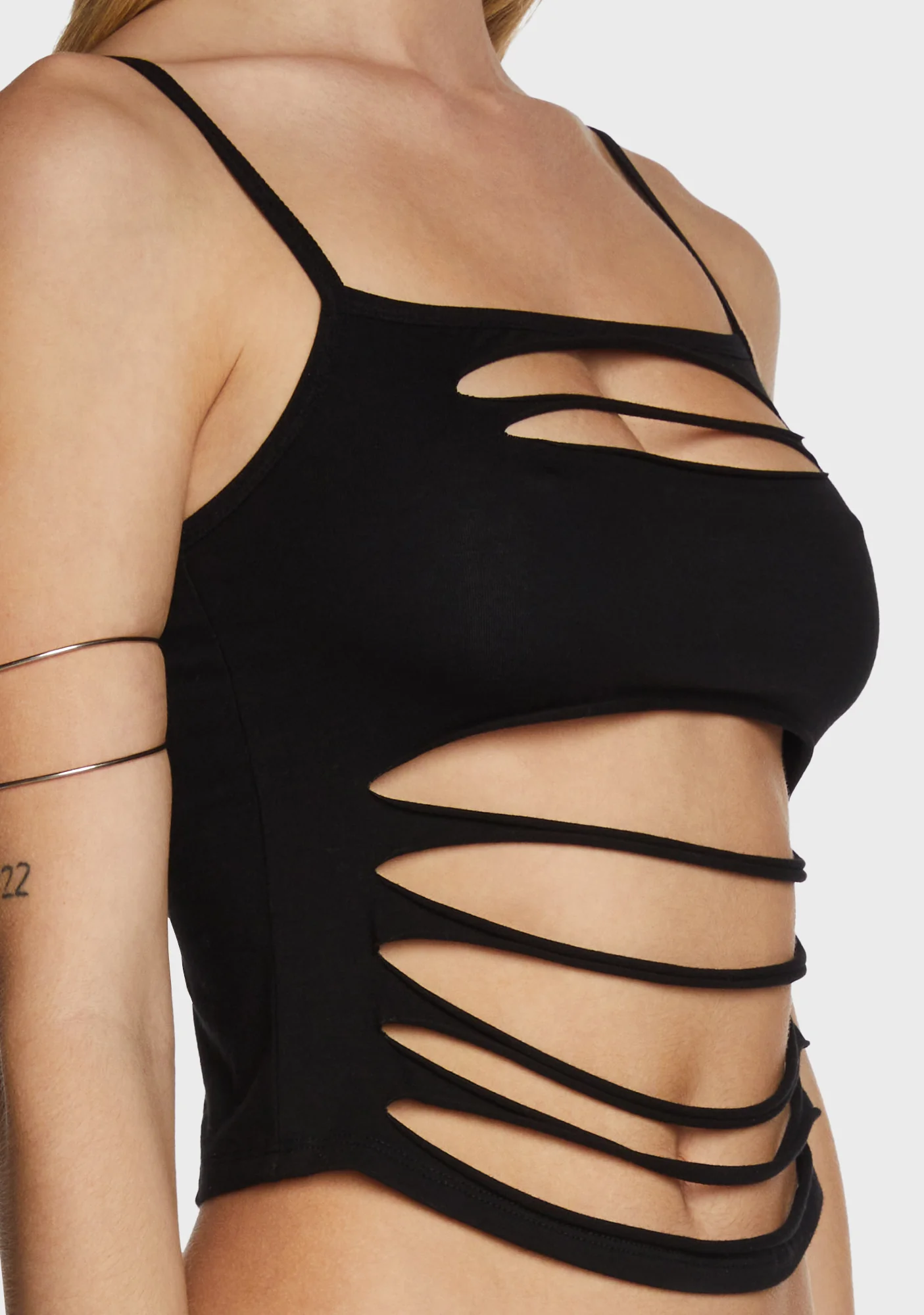 Never Conform Slashed Tank - Image 2