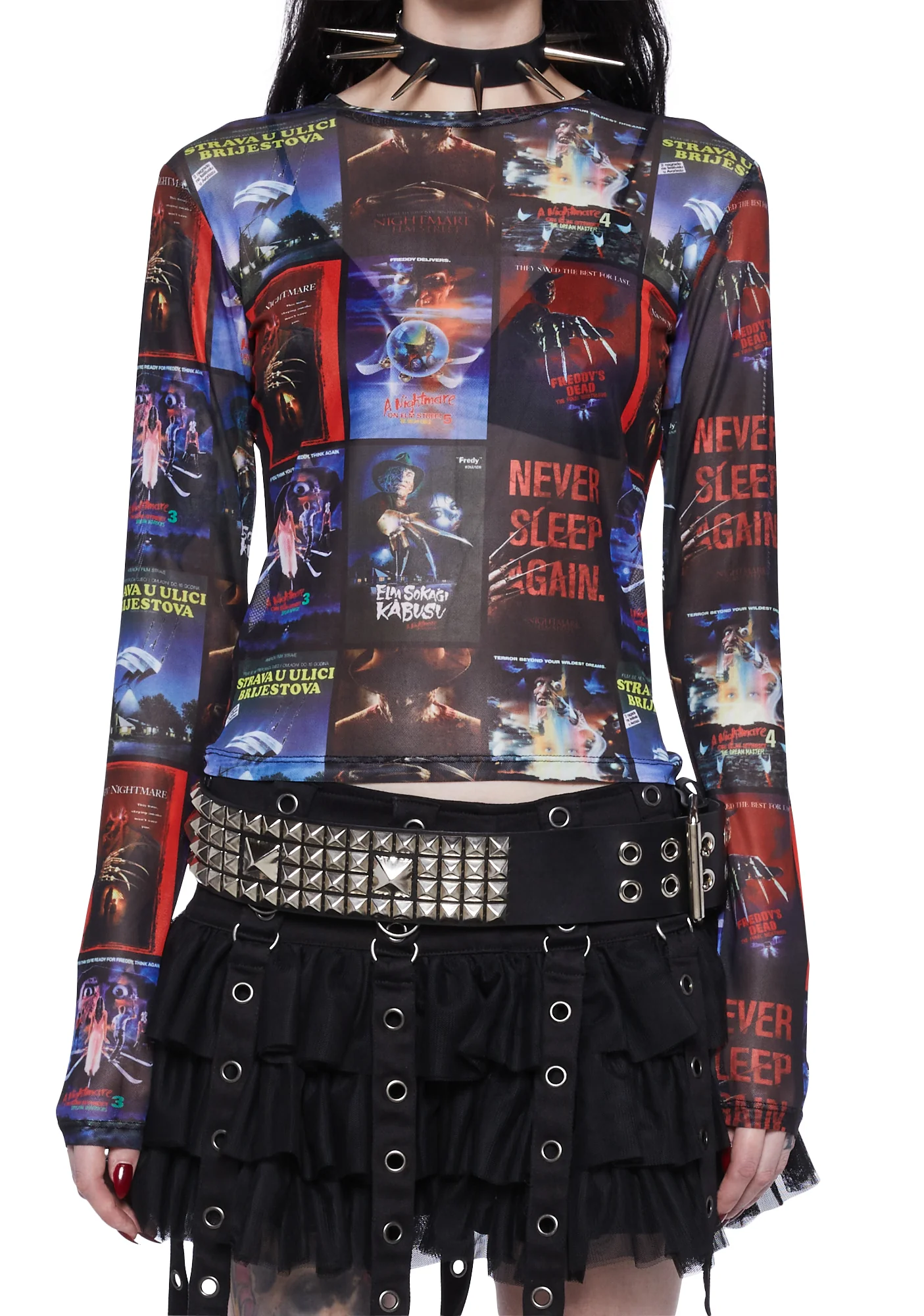 Never Sleeping Mesh Top - Image 5